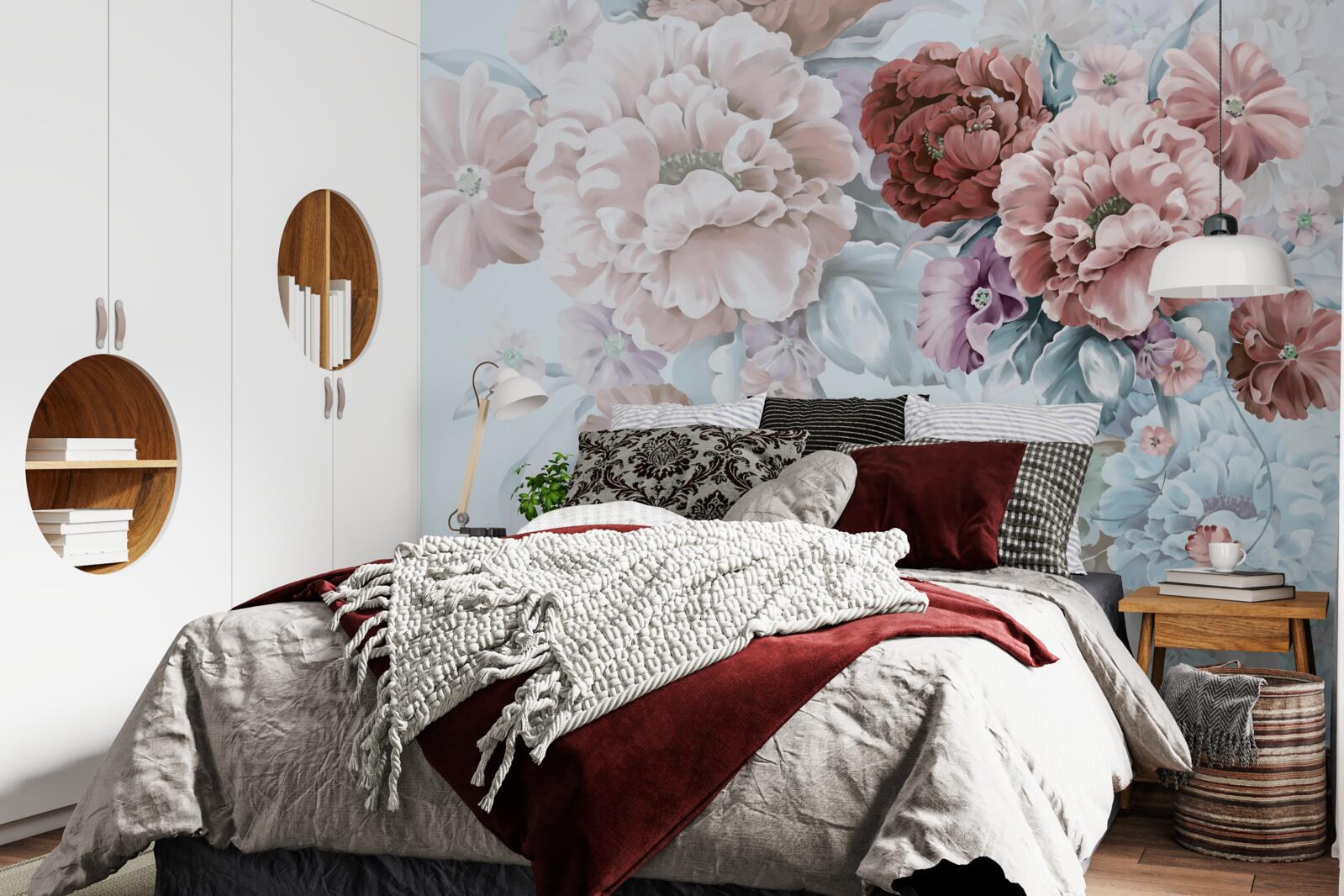 Fototapeta ogród piwonii