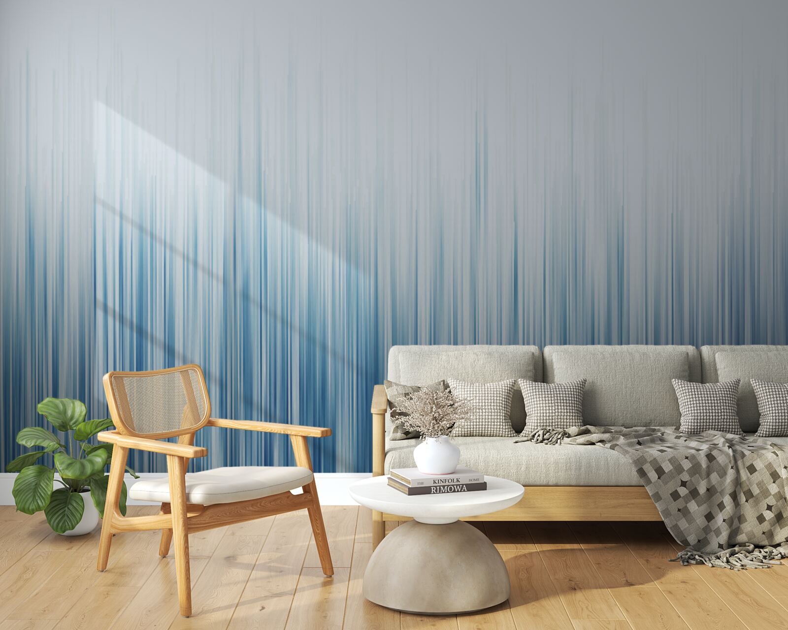 Fototapeta intensywna ulewa na całym obszarze pola