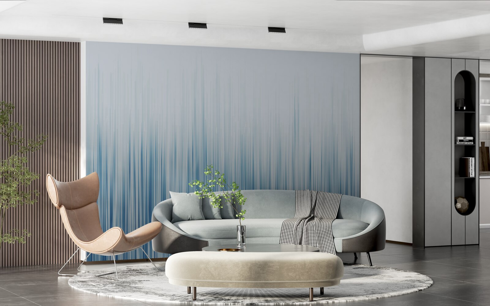 Fototapeta intensywna ulewa na całym obszarze pola