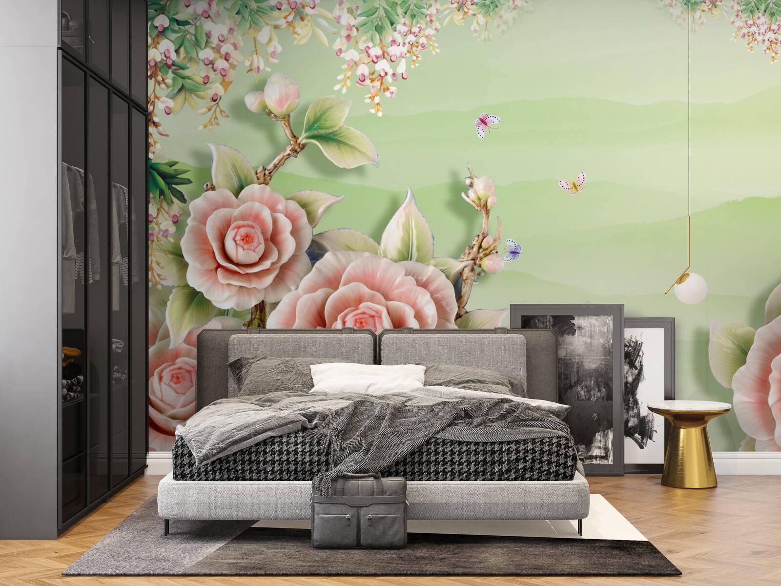 Fototapeta wspaniałe porcelanowe róże