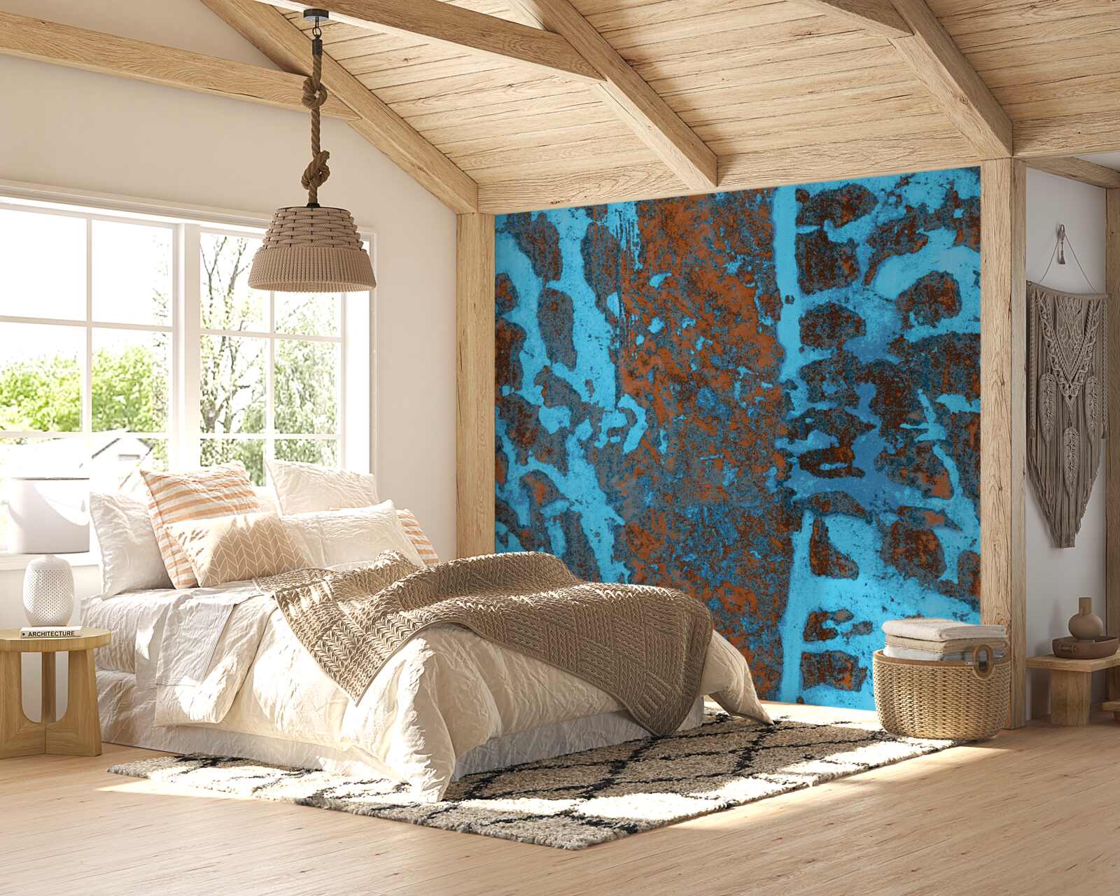 Fototapeta stare metalowe tło