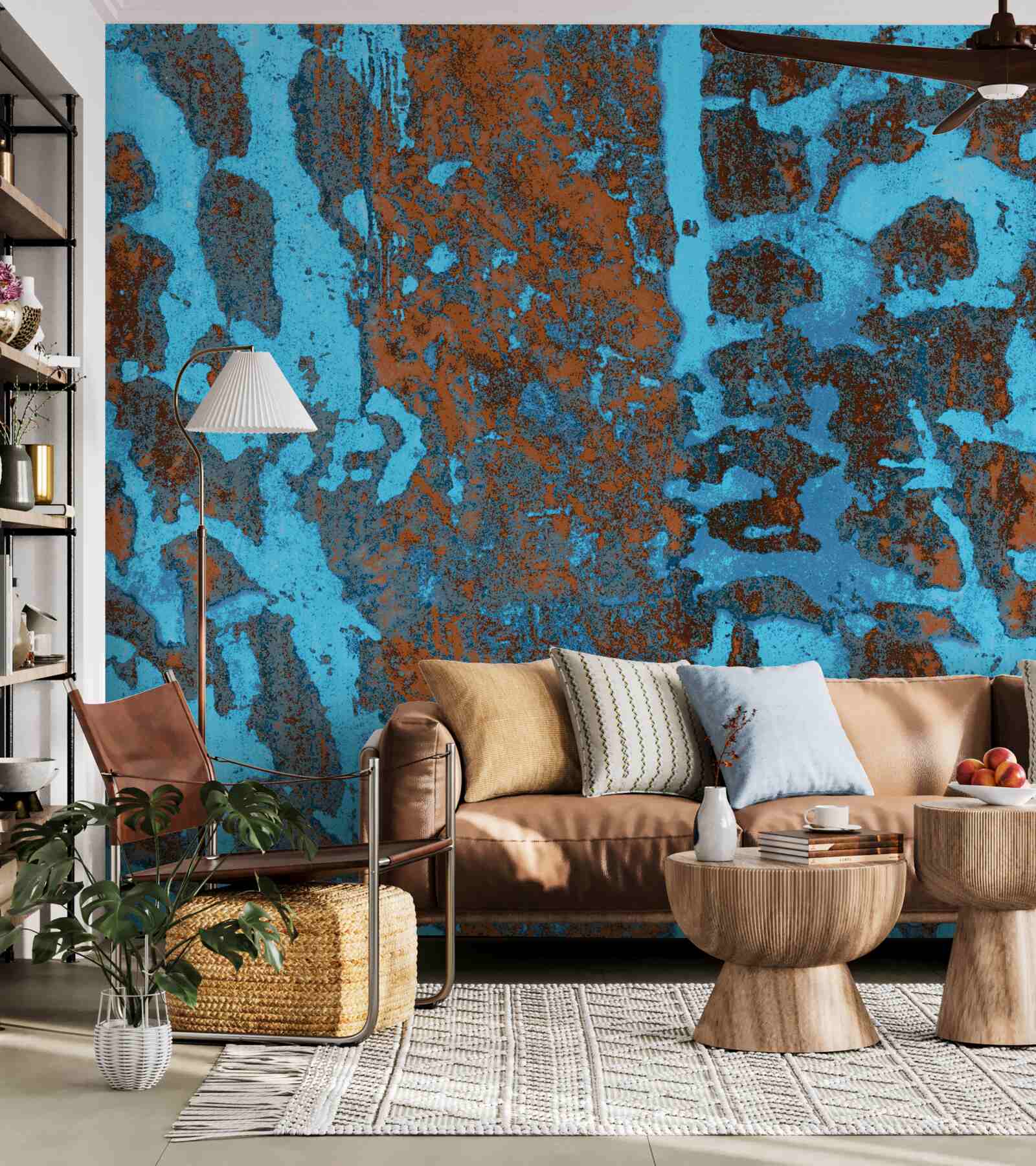 Fototapeta stare metalowe tło