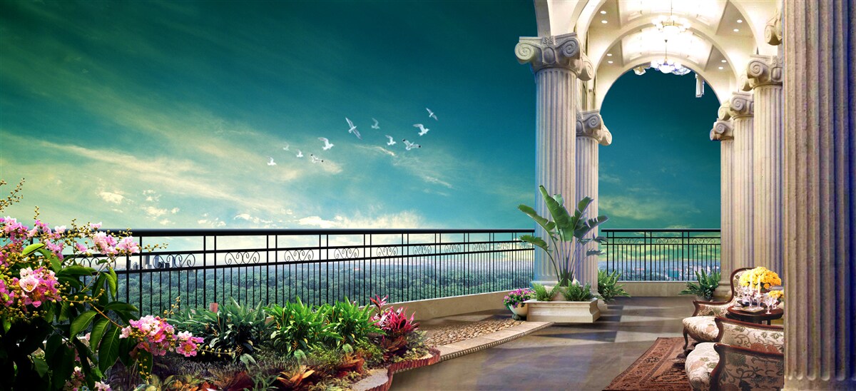 Fototapeta altana na letnim placu zabaw