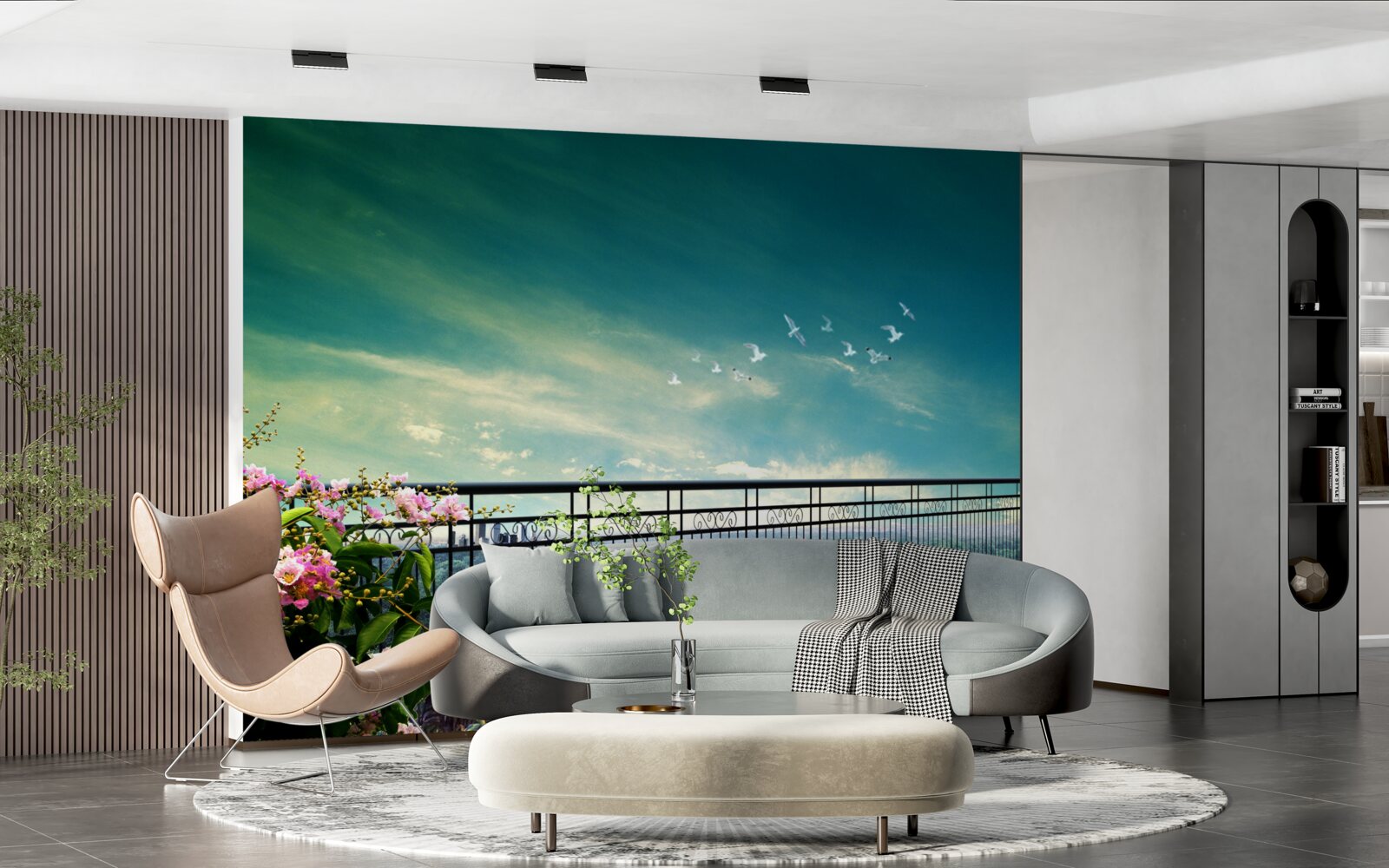 Fototapeta altana na letnim placu zabaw