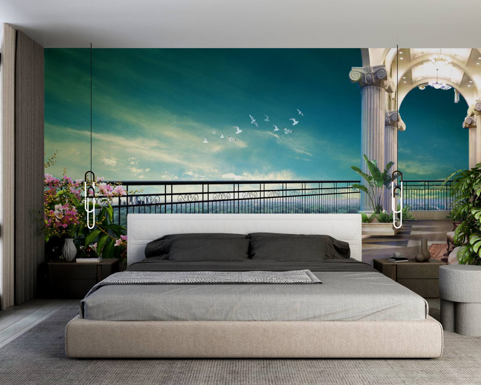 Fototapeta altana na letnim placu zabaw