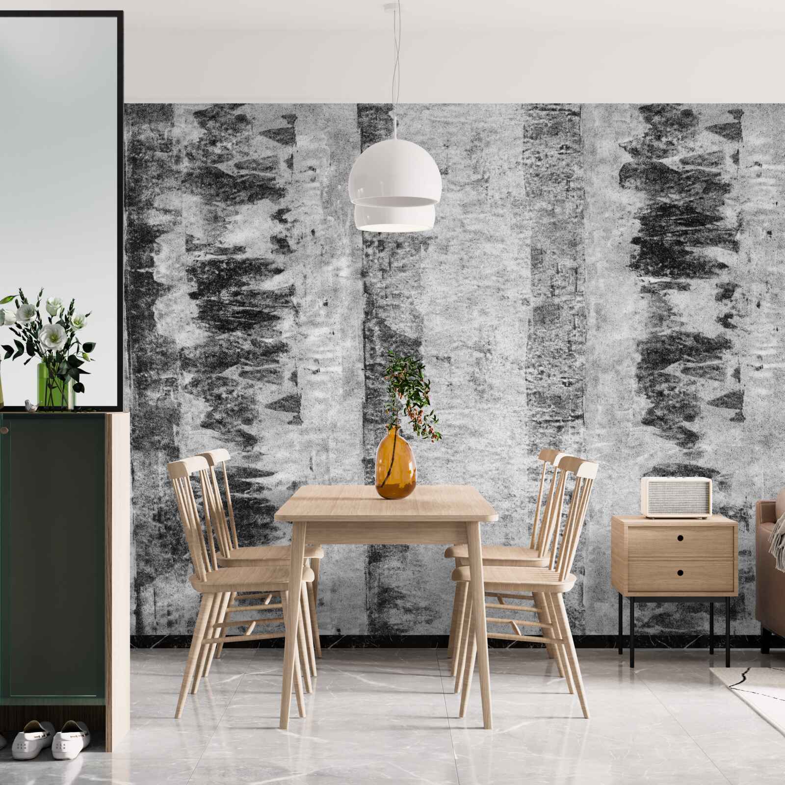 Fototapeta odwieczne złote proporcje drewna