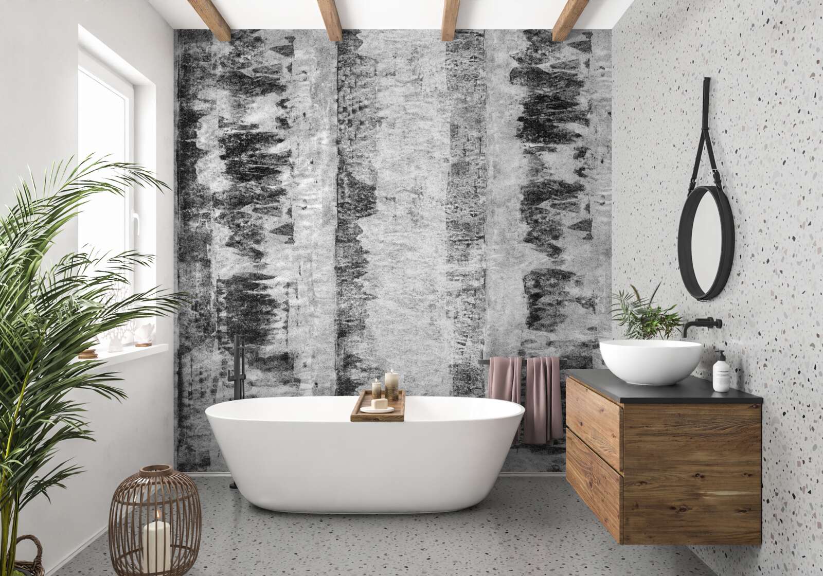 Fototapeta odwieczne złote proporcje drewna