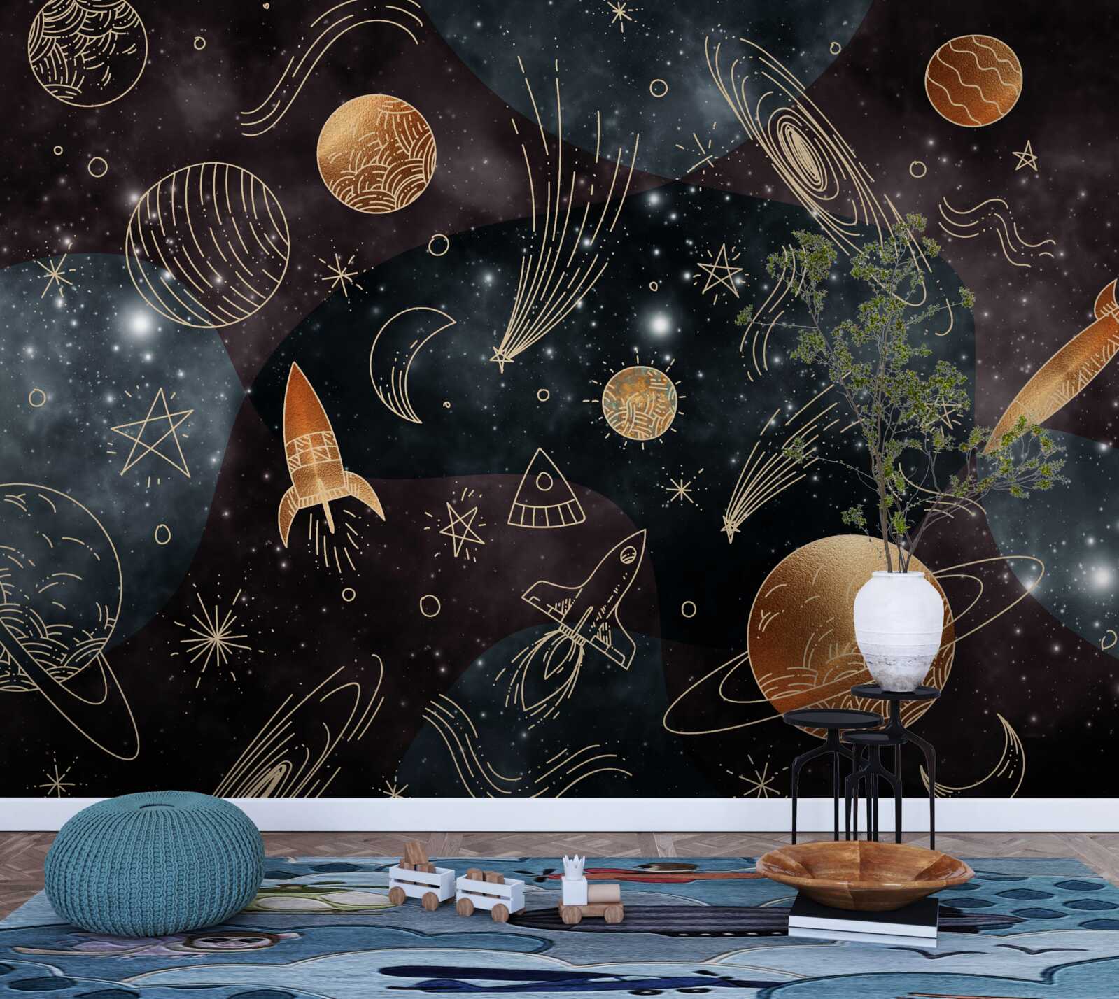 Fototapeta eksploracja kosmosu i astronomia