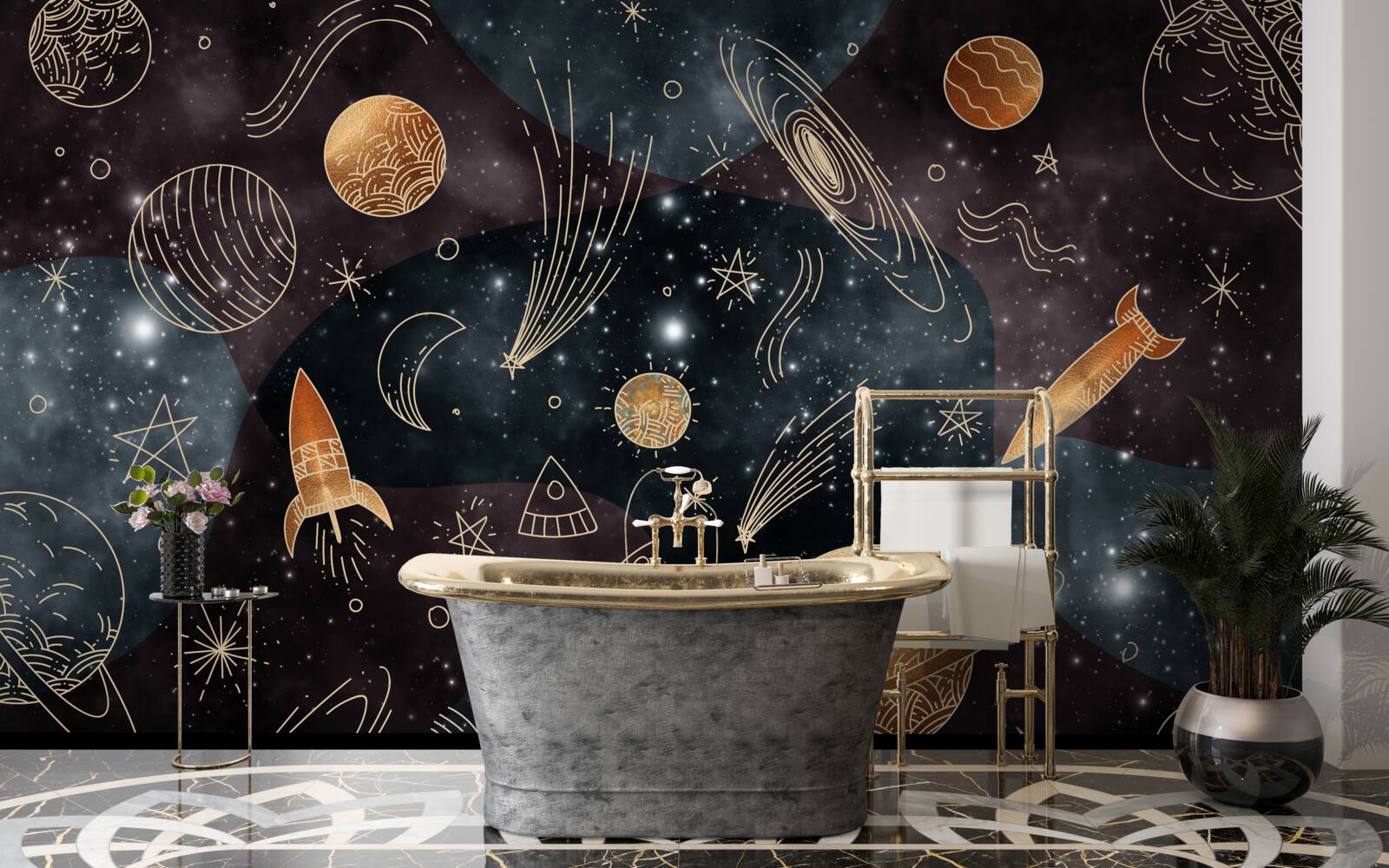 Fototapeta eksploracja kosmosu i astronomia