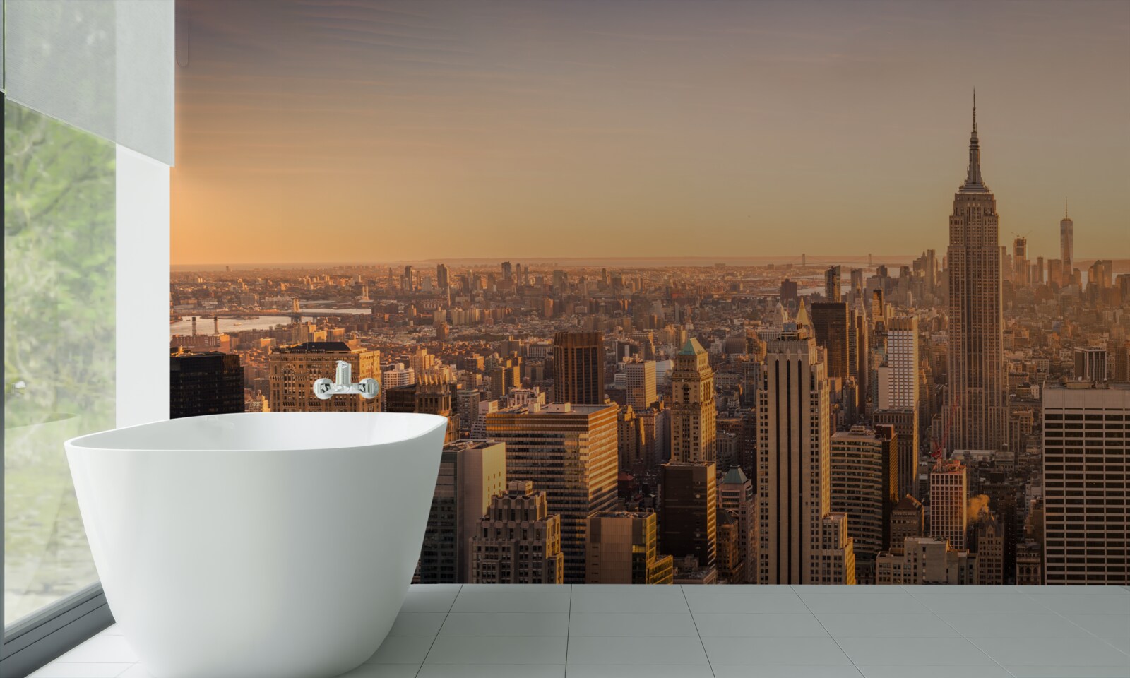 Fototapeta Świt nad nowym jorkiem