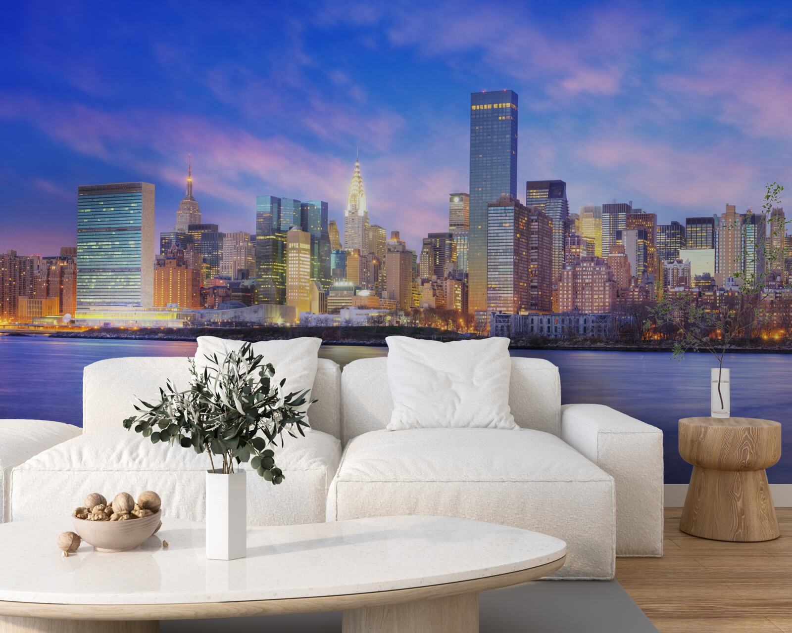 Fototapeta widok na drapacze chmur miasta