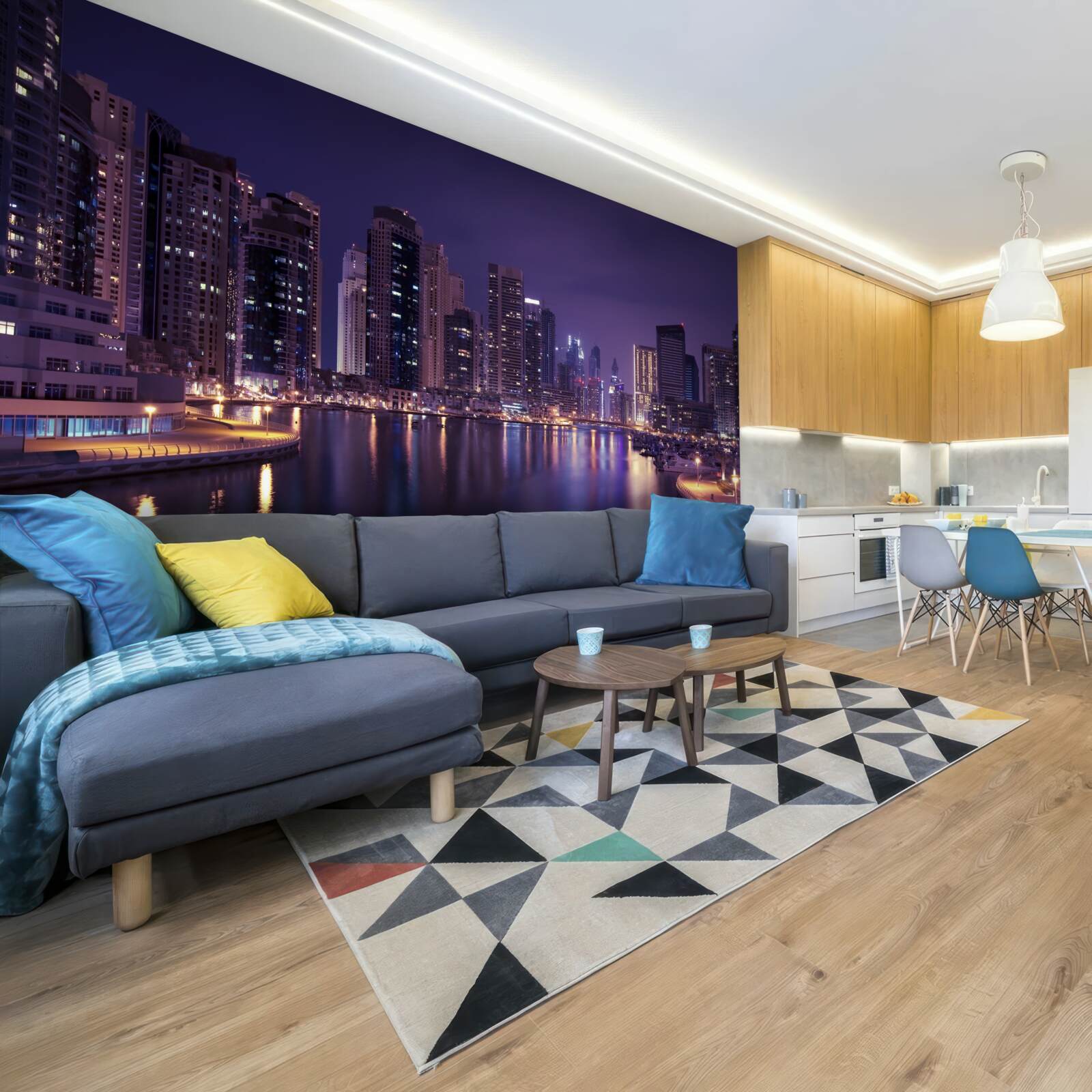 Fototapeta wieżowce chicago nocą