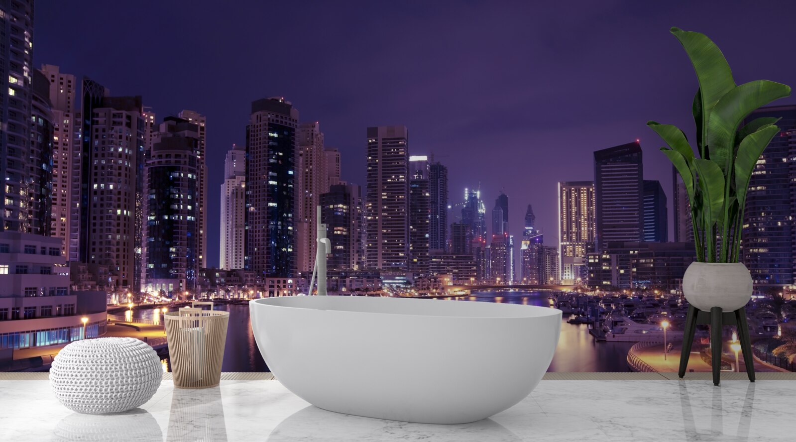 Fototapeta wieżowce chicago nocą