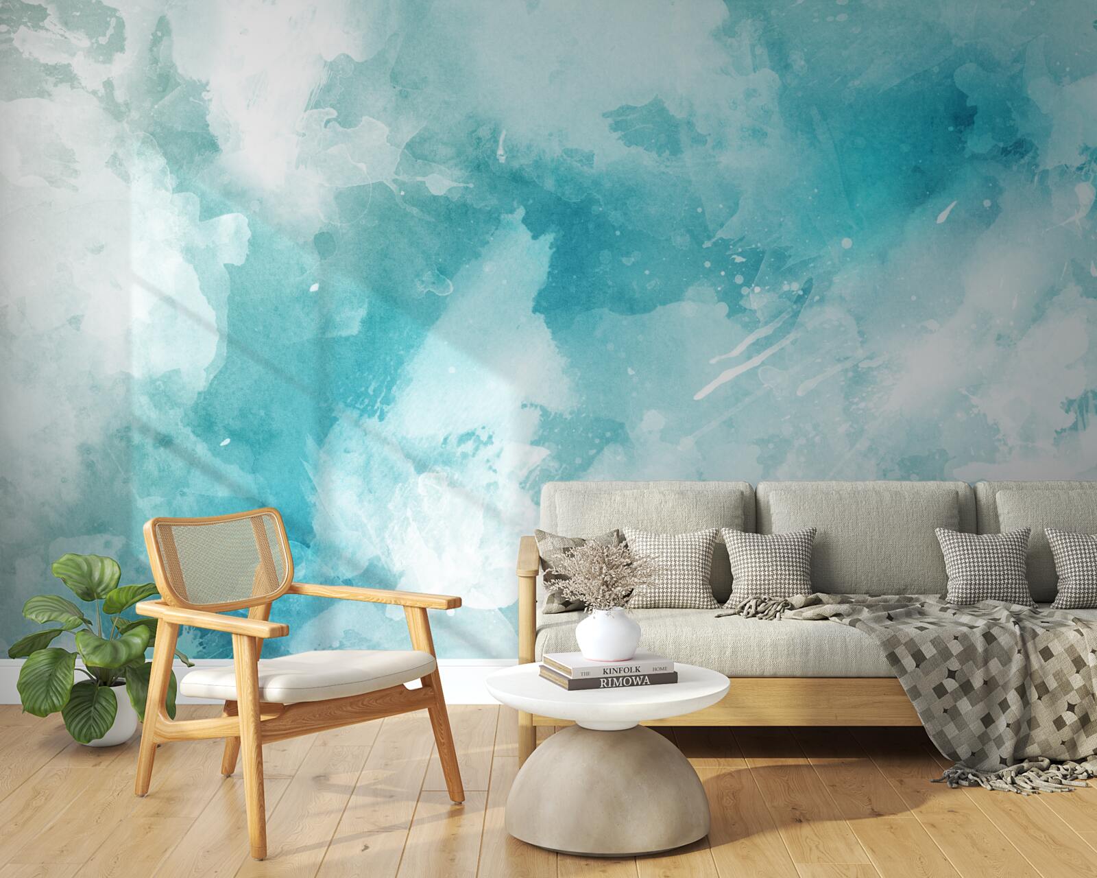 Fototapeta biały marmur z niebieskim odcieniem