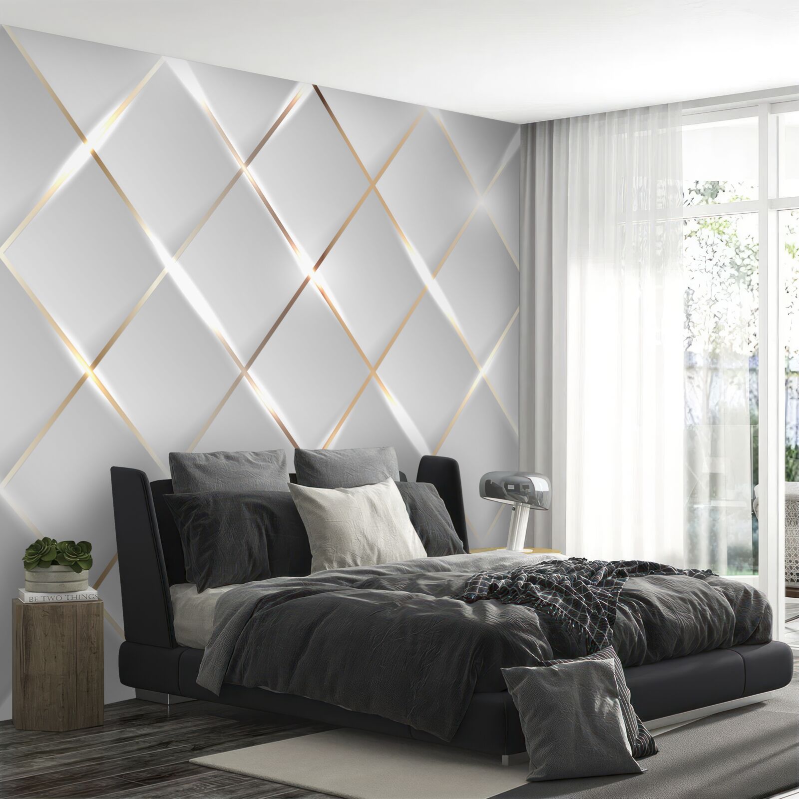 Fototapeta komplety porcelany złotej i srebrnej