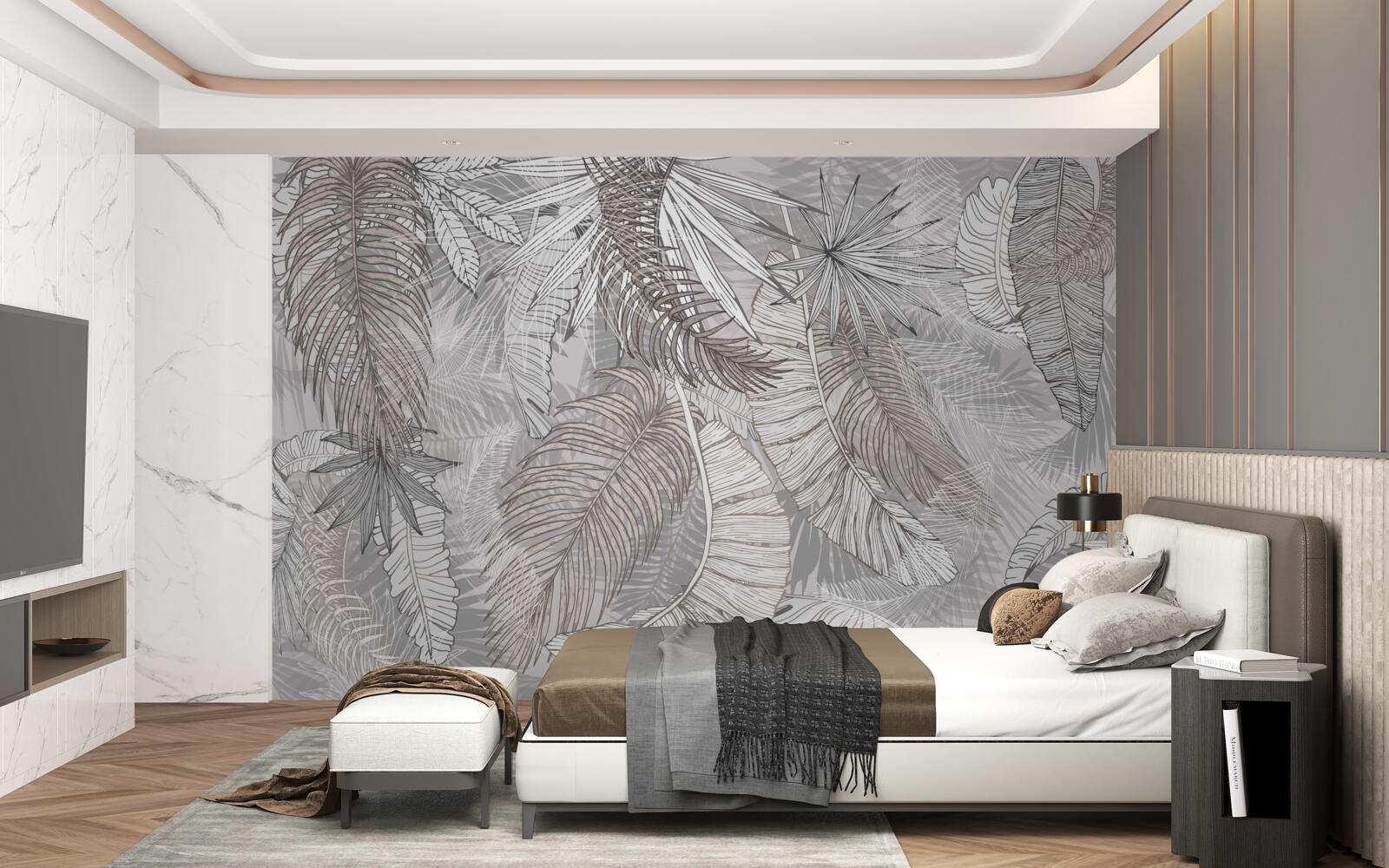 Fototapeta dżungla pełna roślinności