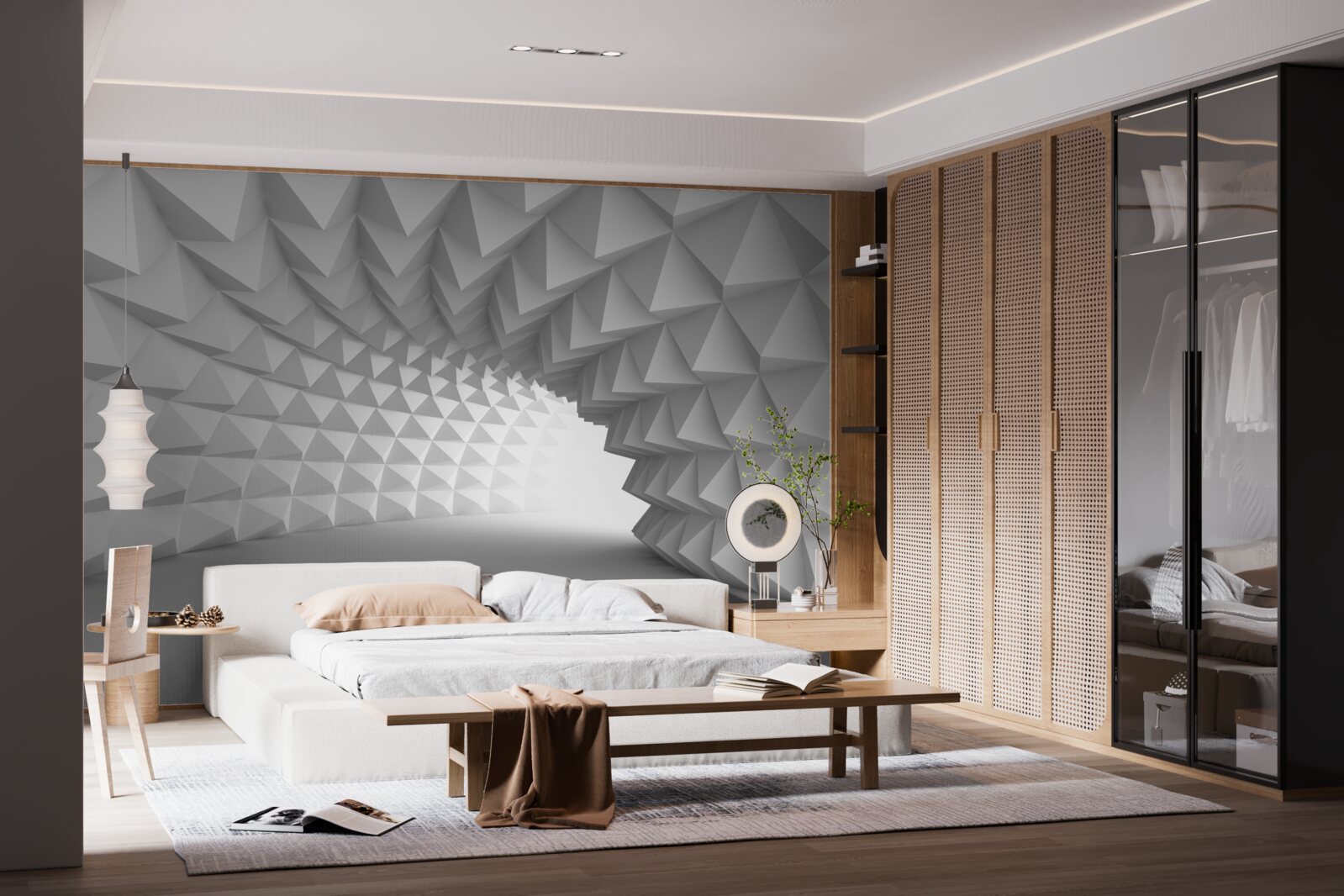 Fototapeta bezgraniczny abstrakcyjny korytarz