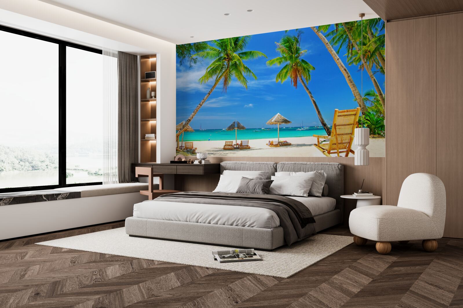 Fototapeta relaks na tropikalnym wybrzeżu