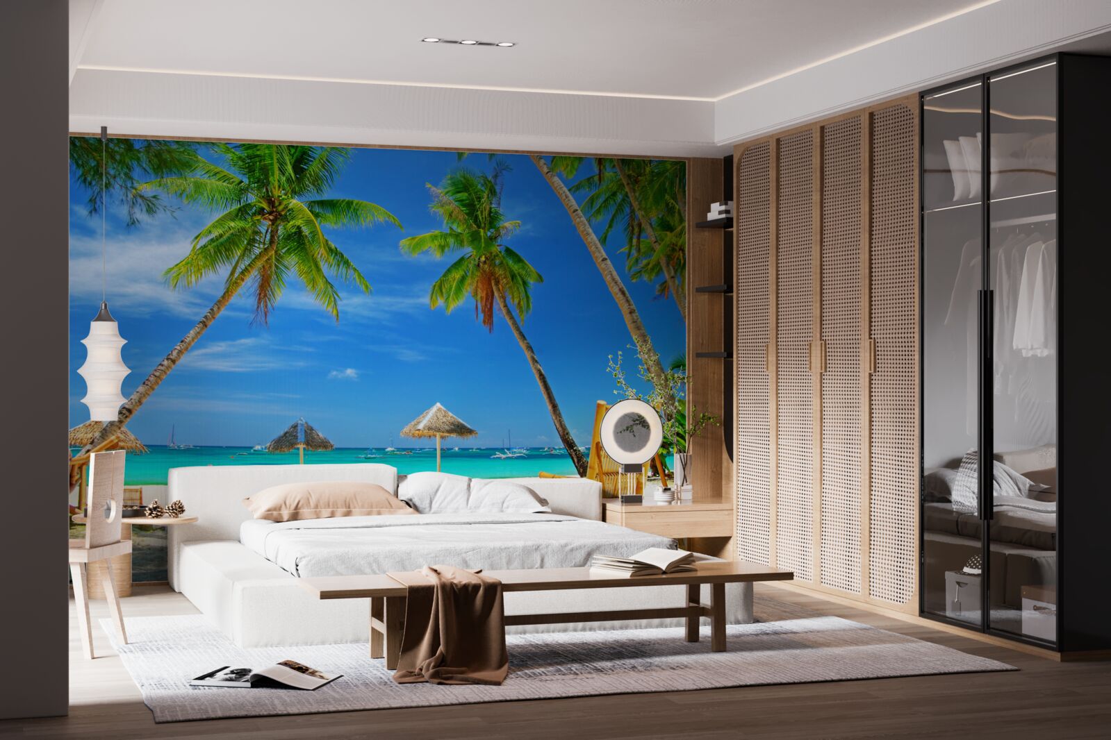 Fototapeta relaks na tropikalnym wybrzeżu