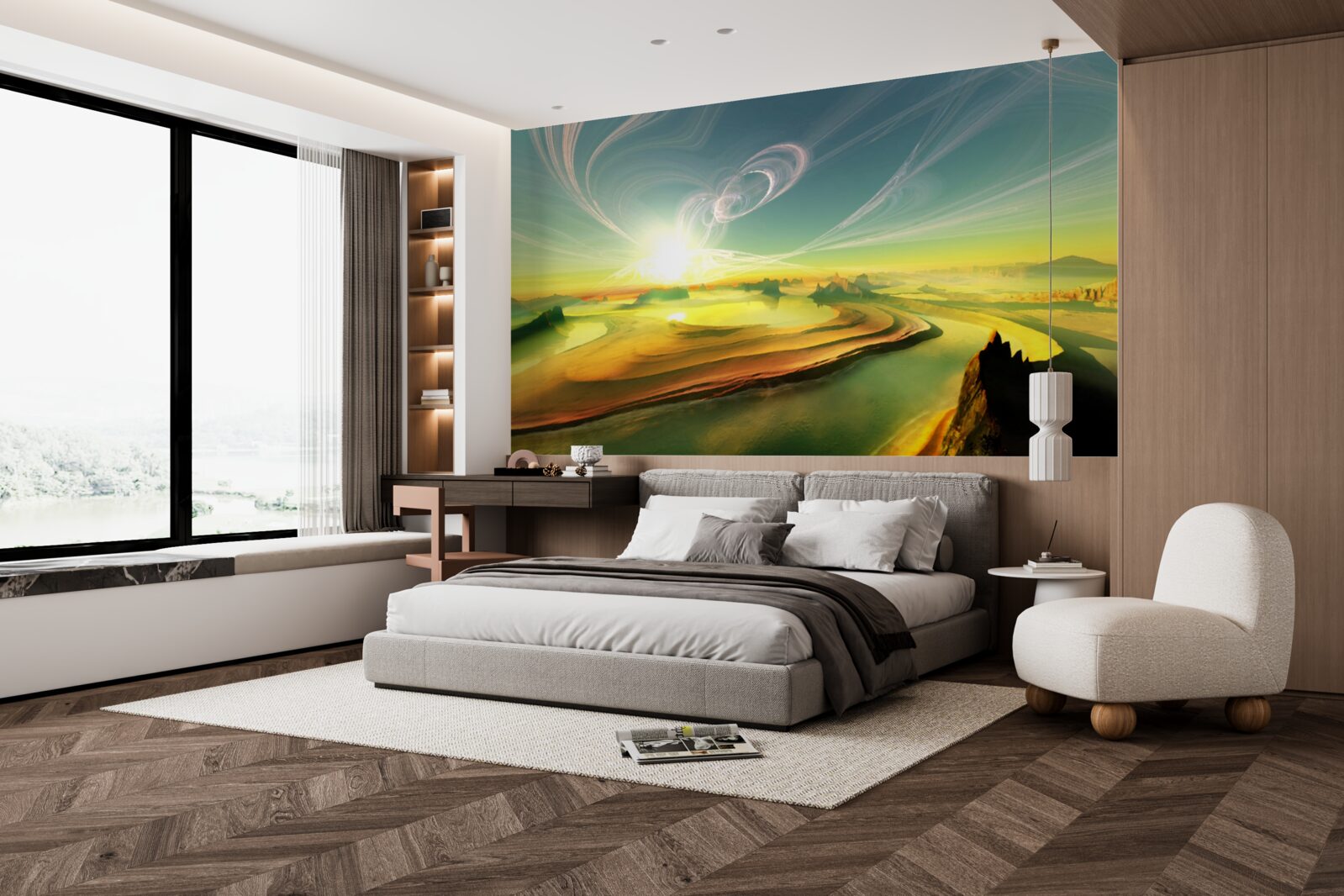 Fototapeta wiatr transformacji