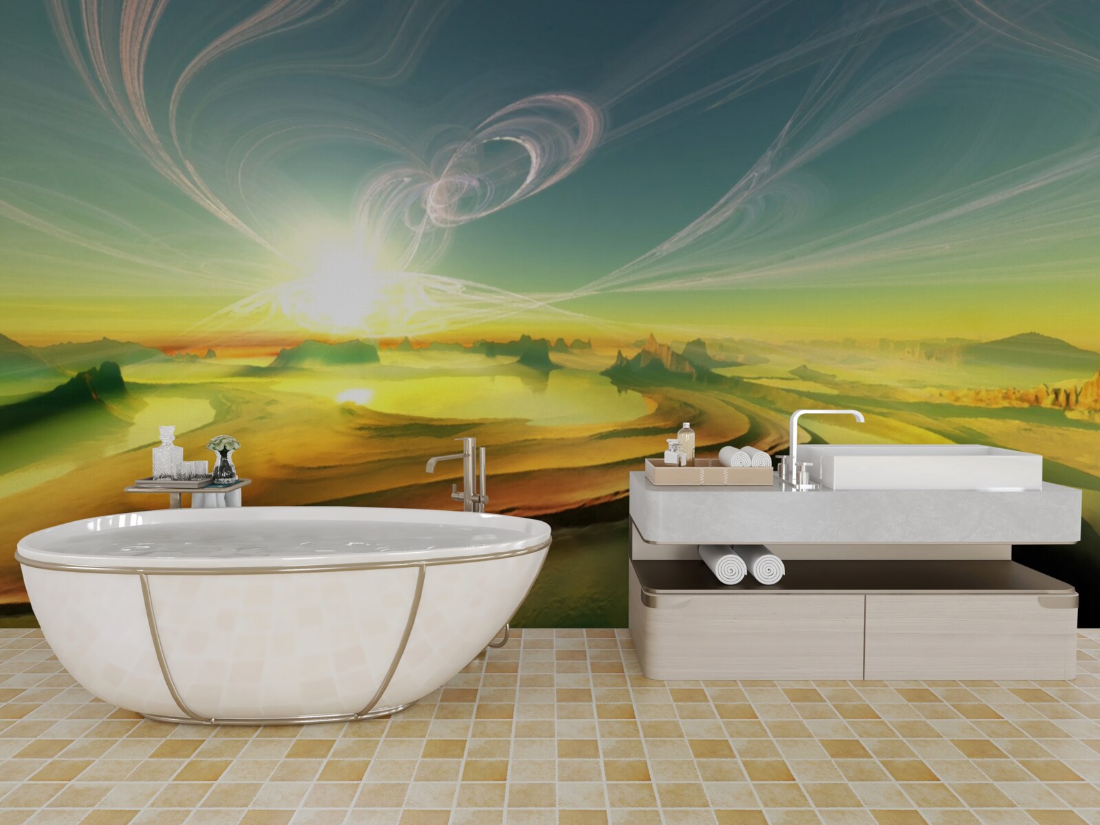 Fototapeta wiatr transformacji