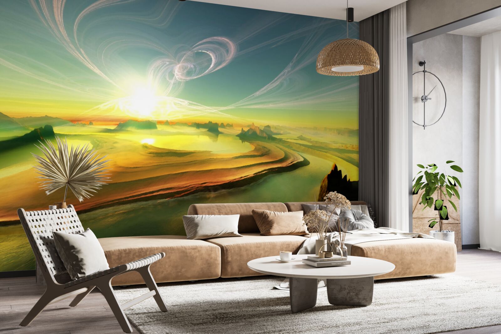 Fototapeta wiatr transformacji