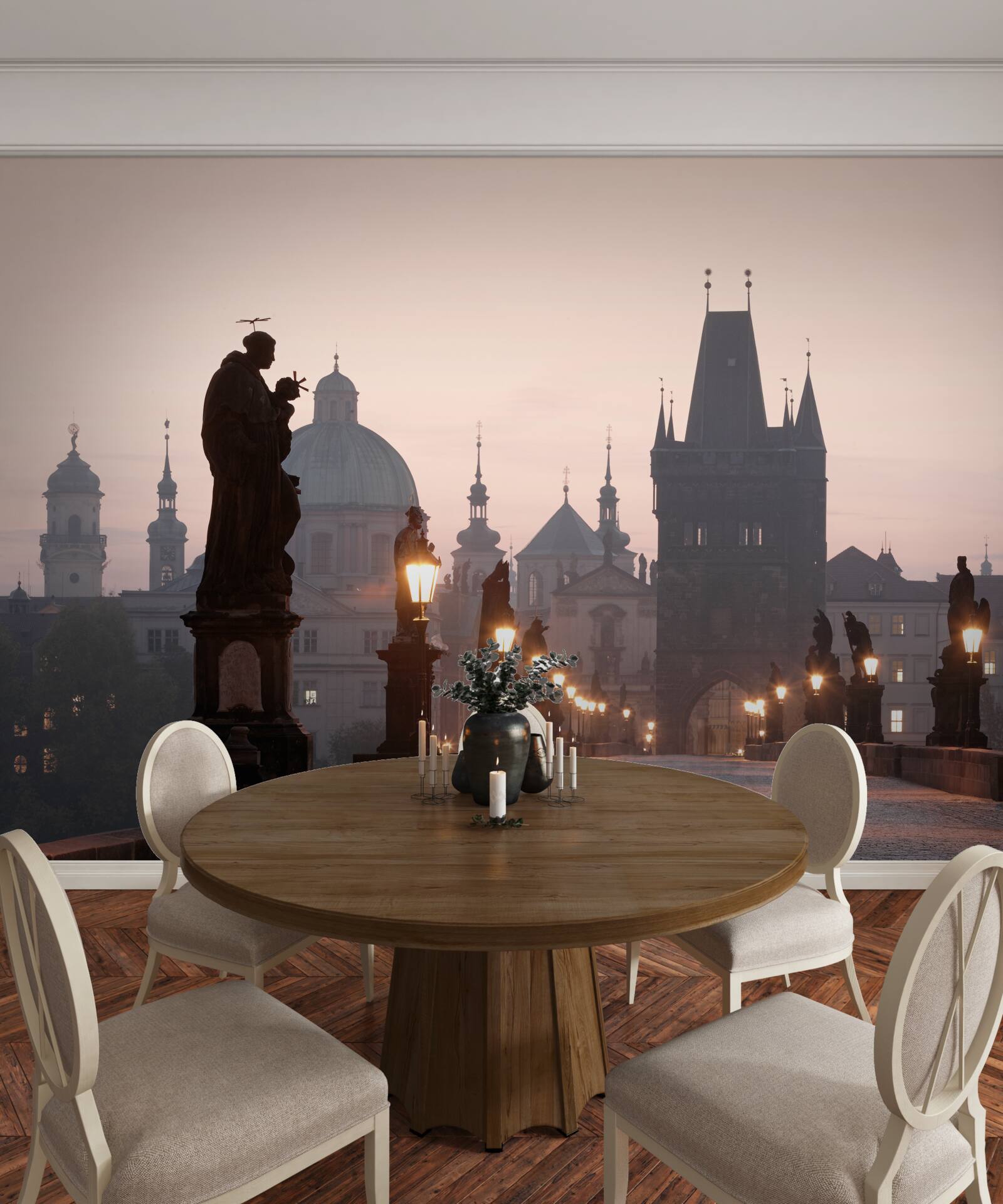 Fototapeta stara praga i jej most karola