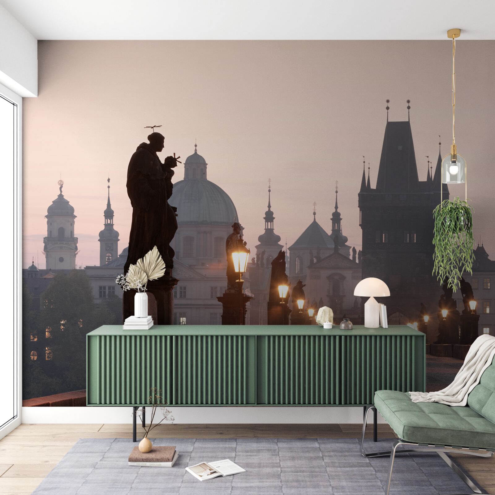 Fototapeta stara praga i jej most karola