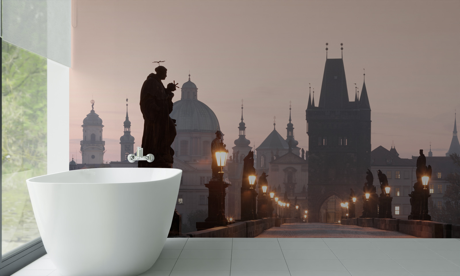 Fototapeta stara praga i jej most karola