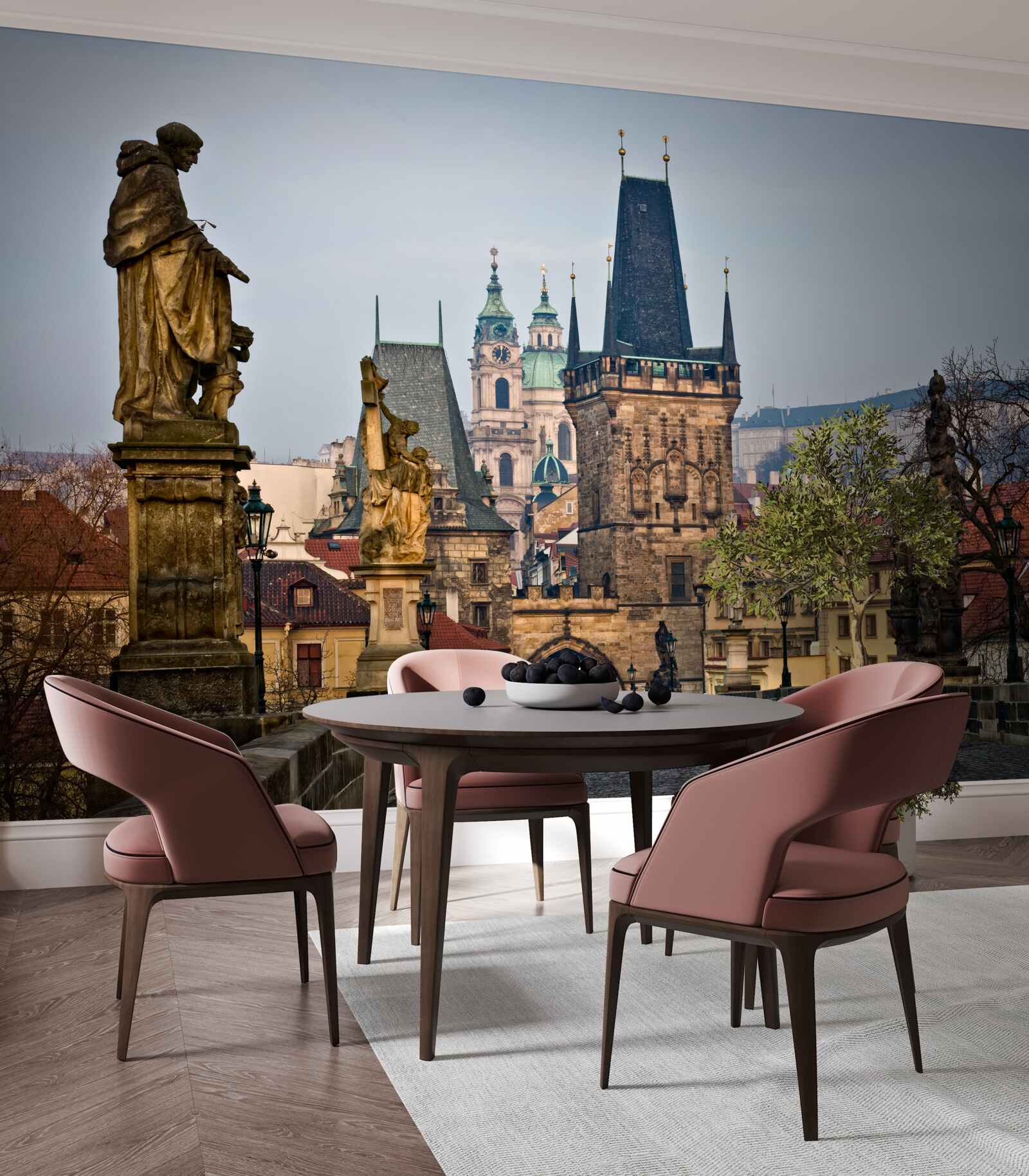 Fototapeta rano most karola