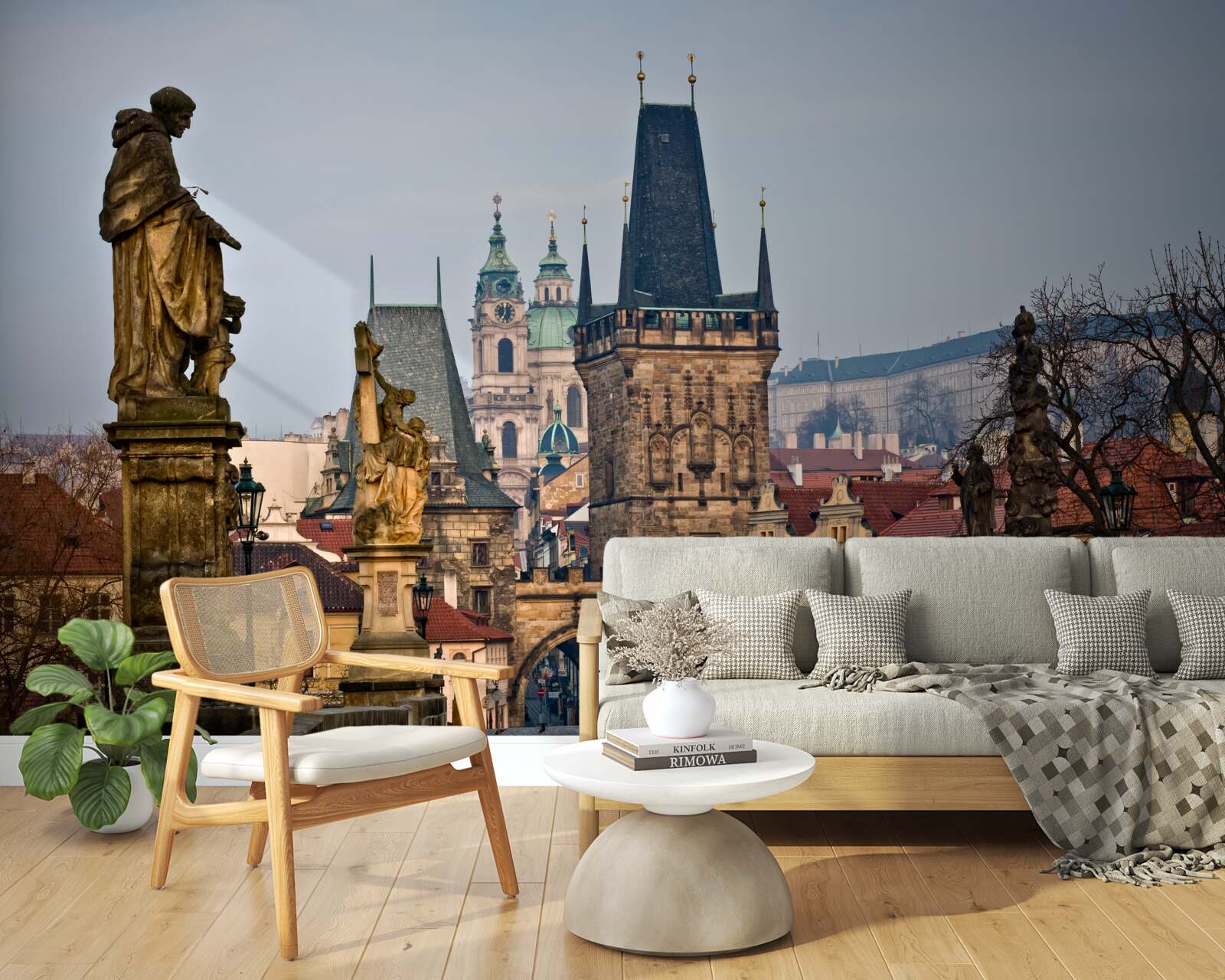 Fototapeta rano most karola