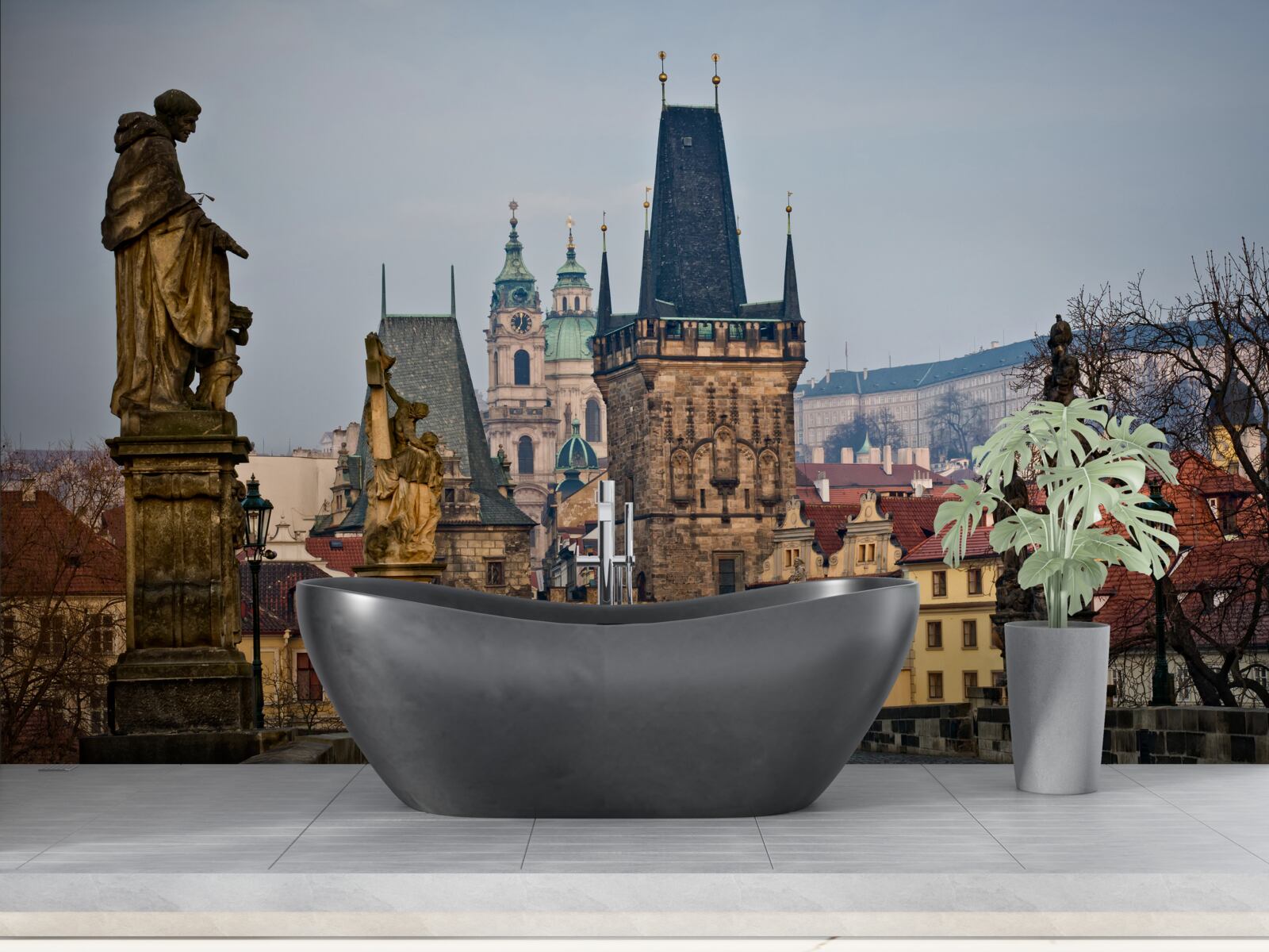 Fototapeta rano most karola