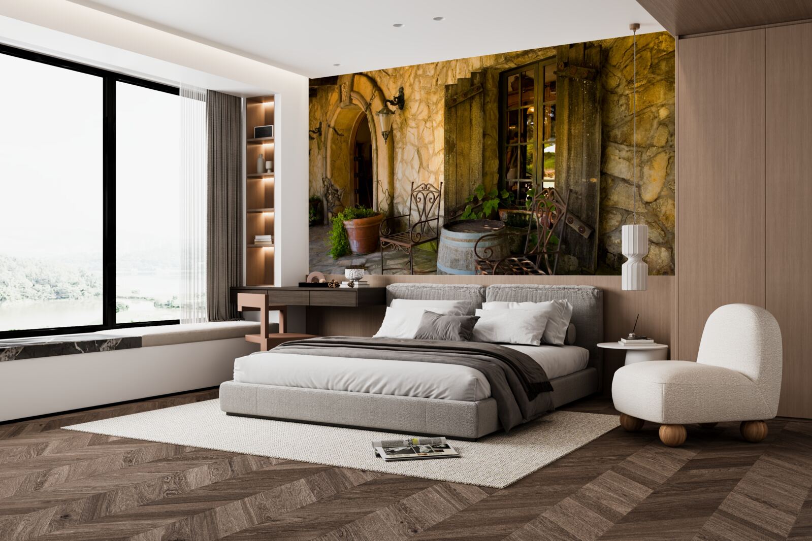 Fototapeta wygodna przestrzeń do relaksu