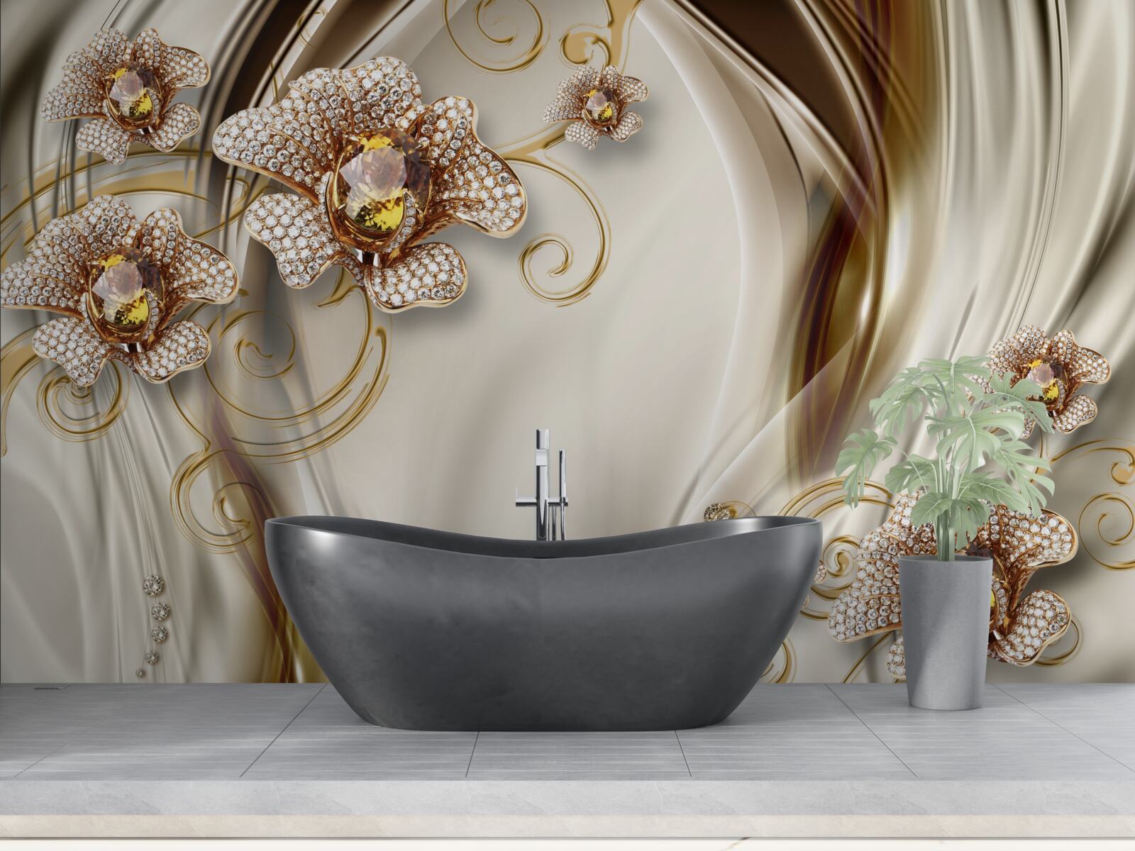 Fototapeta rośliny kamienne