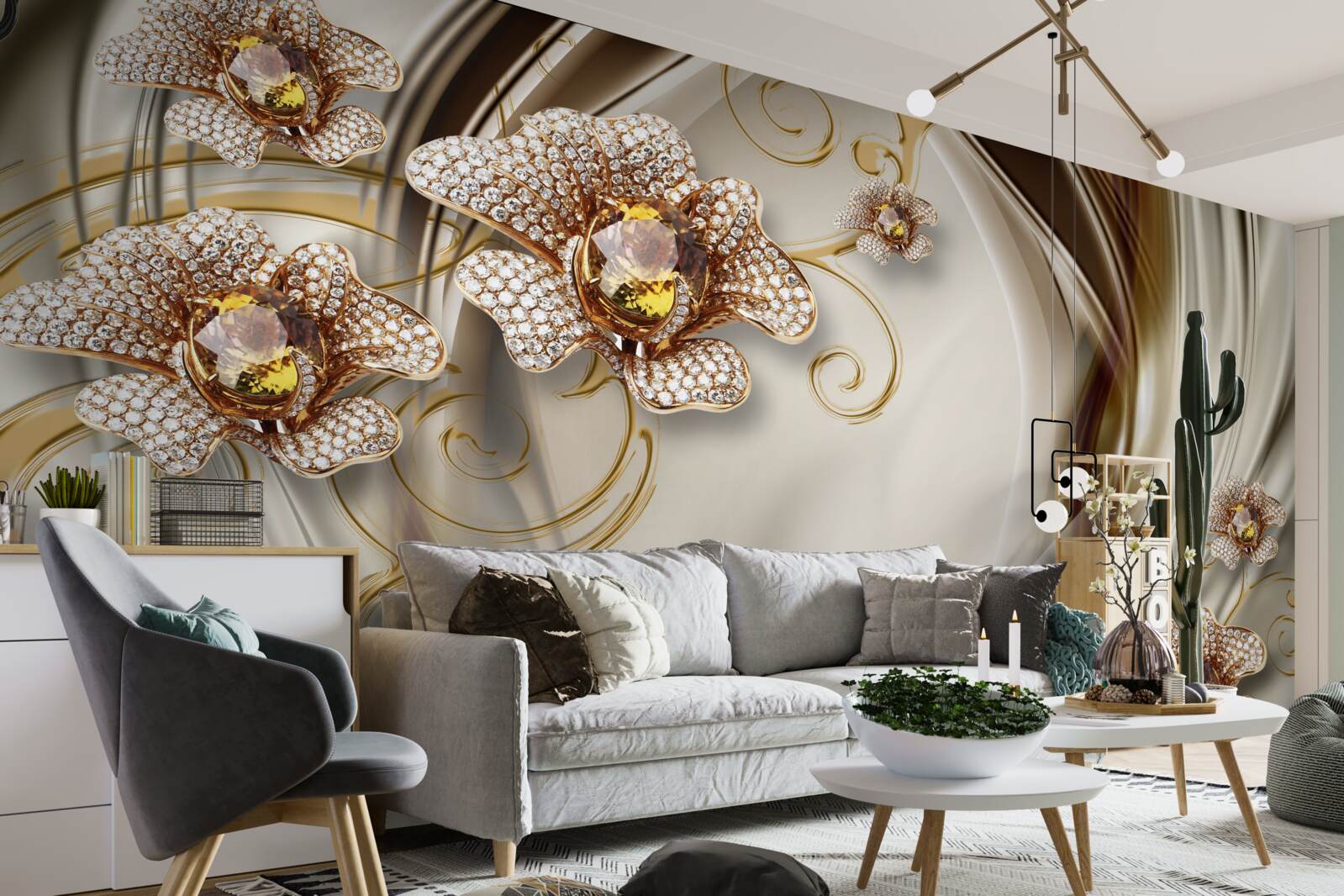 Fototapeta rośliny kamienne