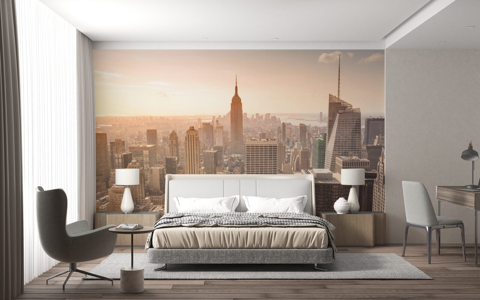 Fototapeta Świt nad nowym jorkiem