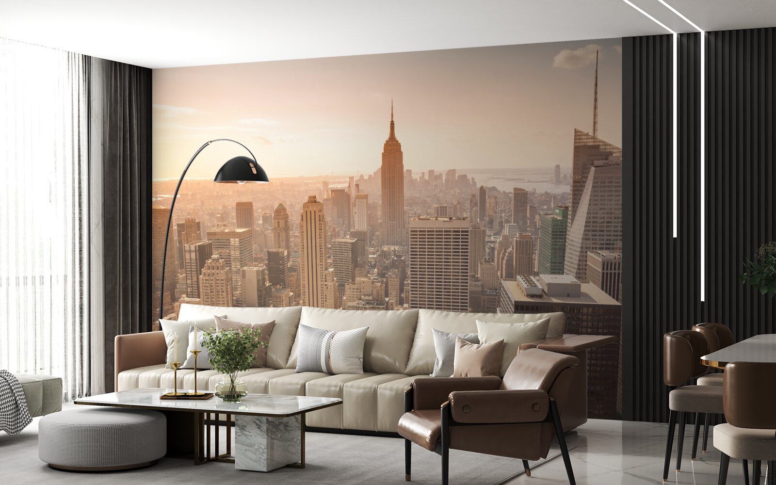 Fototapeta Świt nad nowym jorkiem