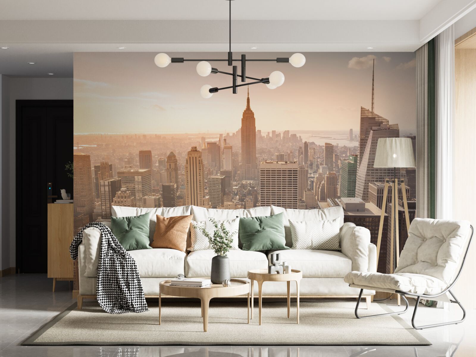 Fototapeta Świt nad nowym jorkiem