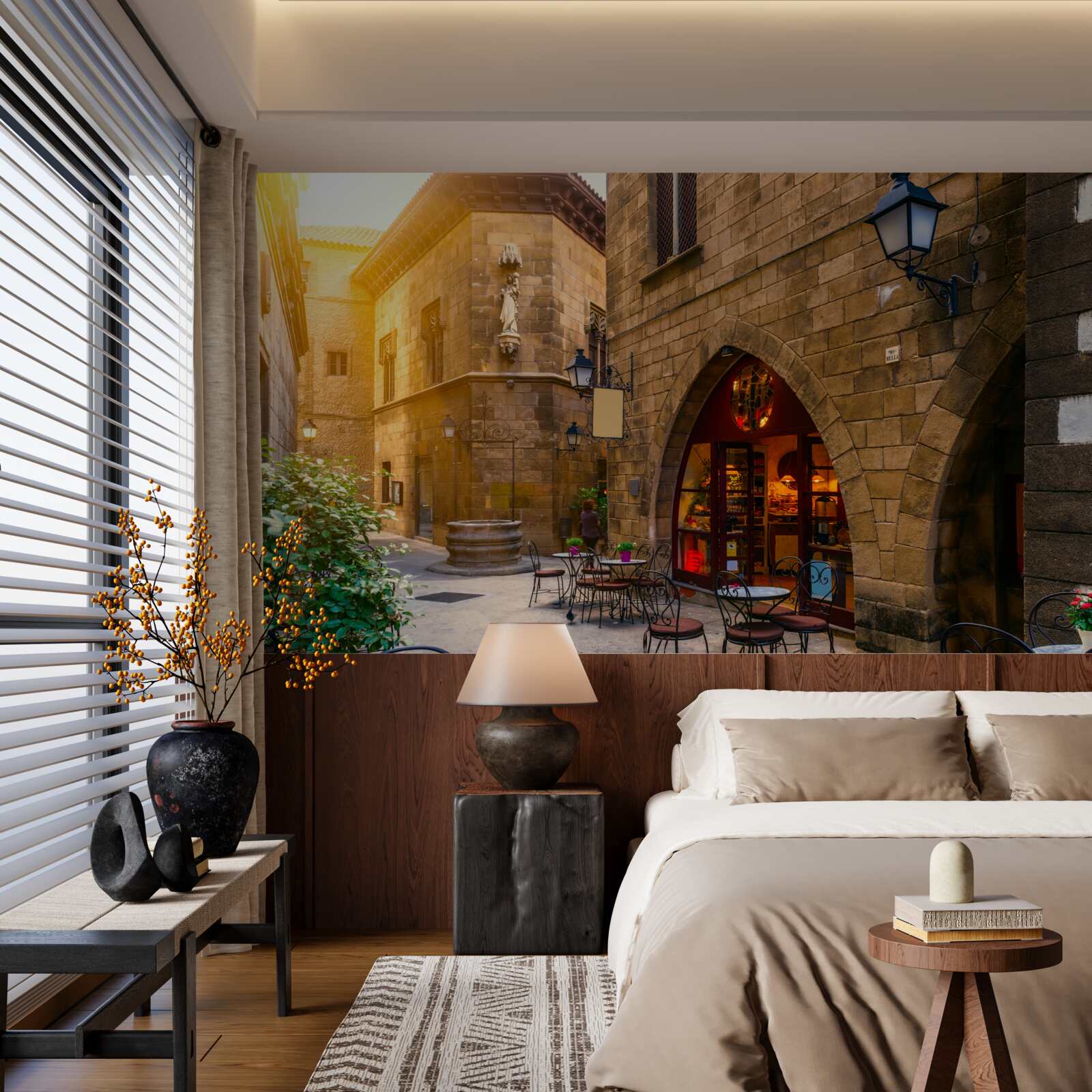 Fototapeta barcelona, ​​dzielnica gotycka