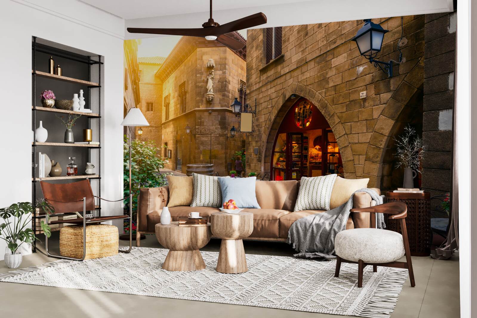 Fototapeta barcelona, ​​dzielnica gotycka