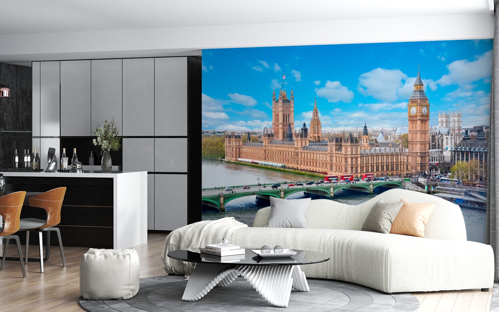 Fototapeta big ben i parlament to serce londynu