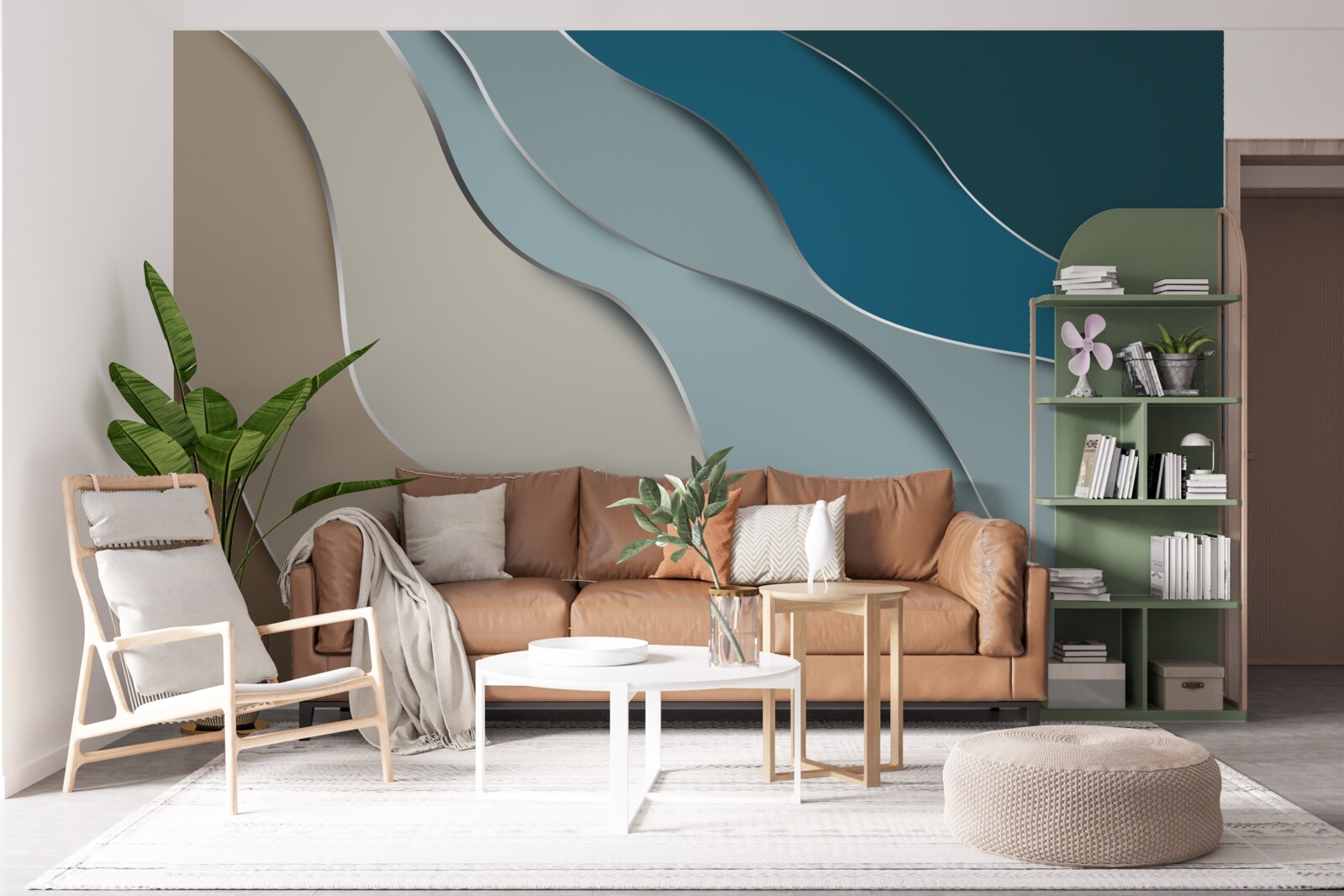 Fototapeta pastelowe kolory wybrzeża morskiego