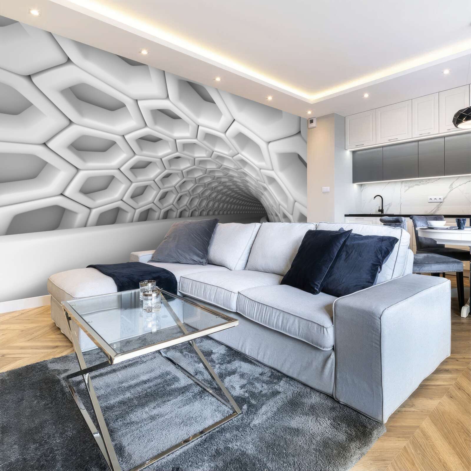 Fototapeta nieprzewidywalność w nieograniczonym fragmencie