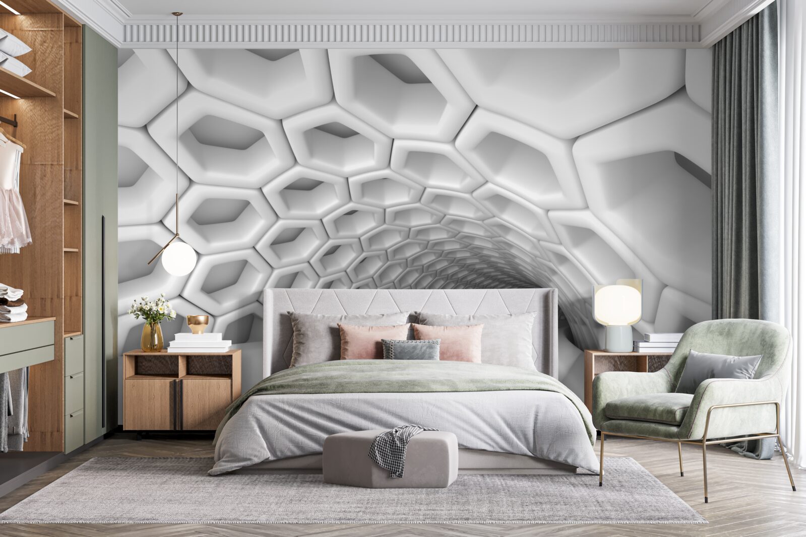 Fototapeta nieprzewidywalność w nieograniczonym fragmencie