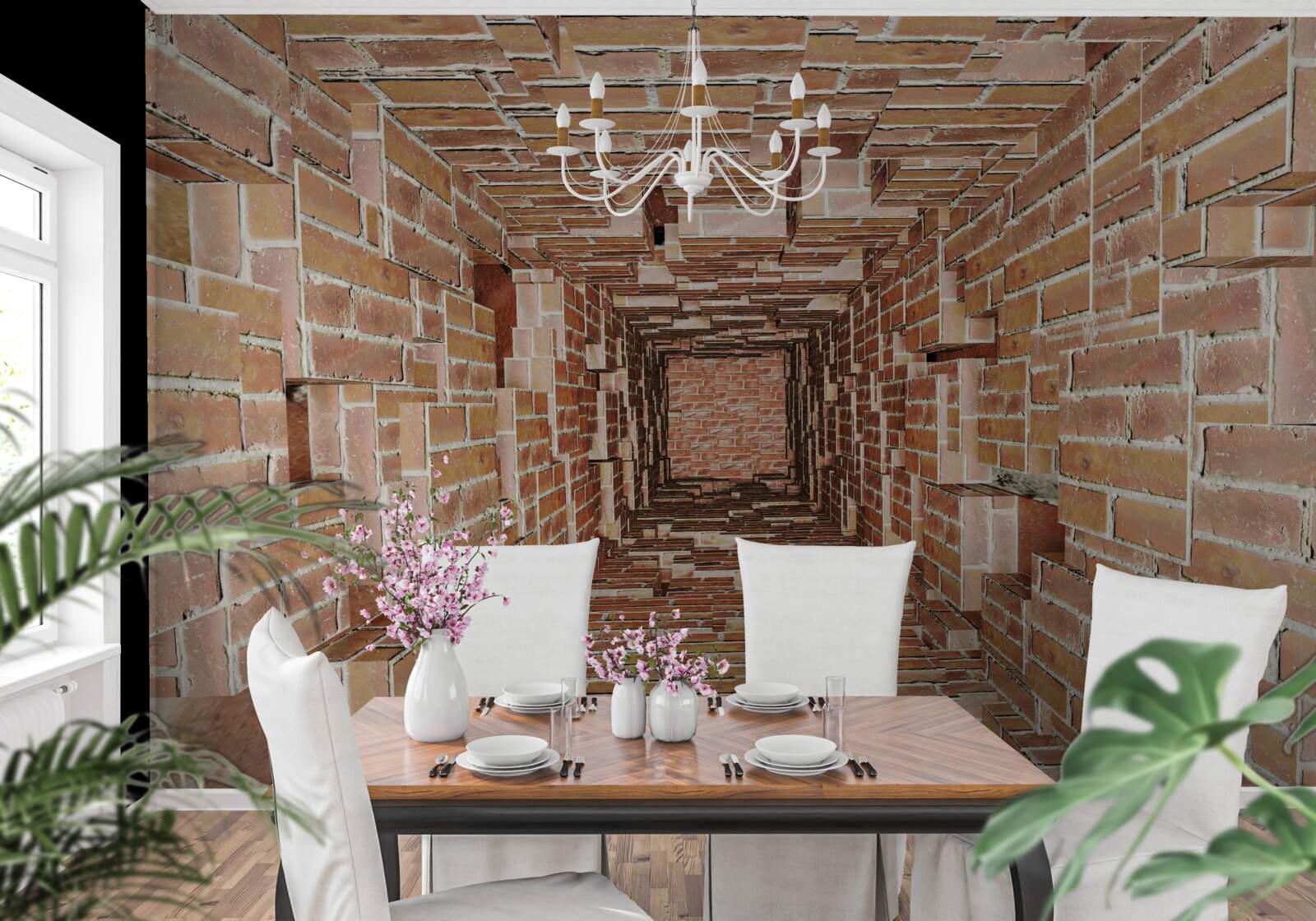 Fototapeta studnia murowana wąskoformatowa