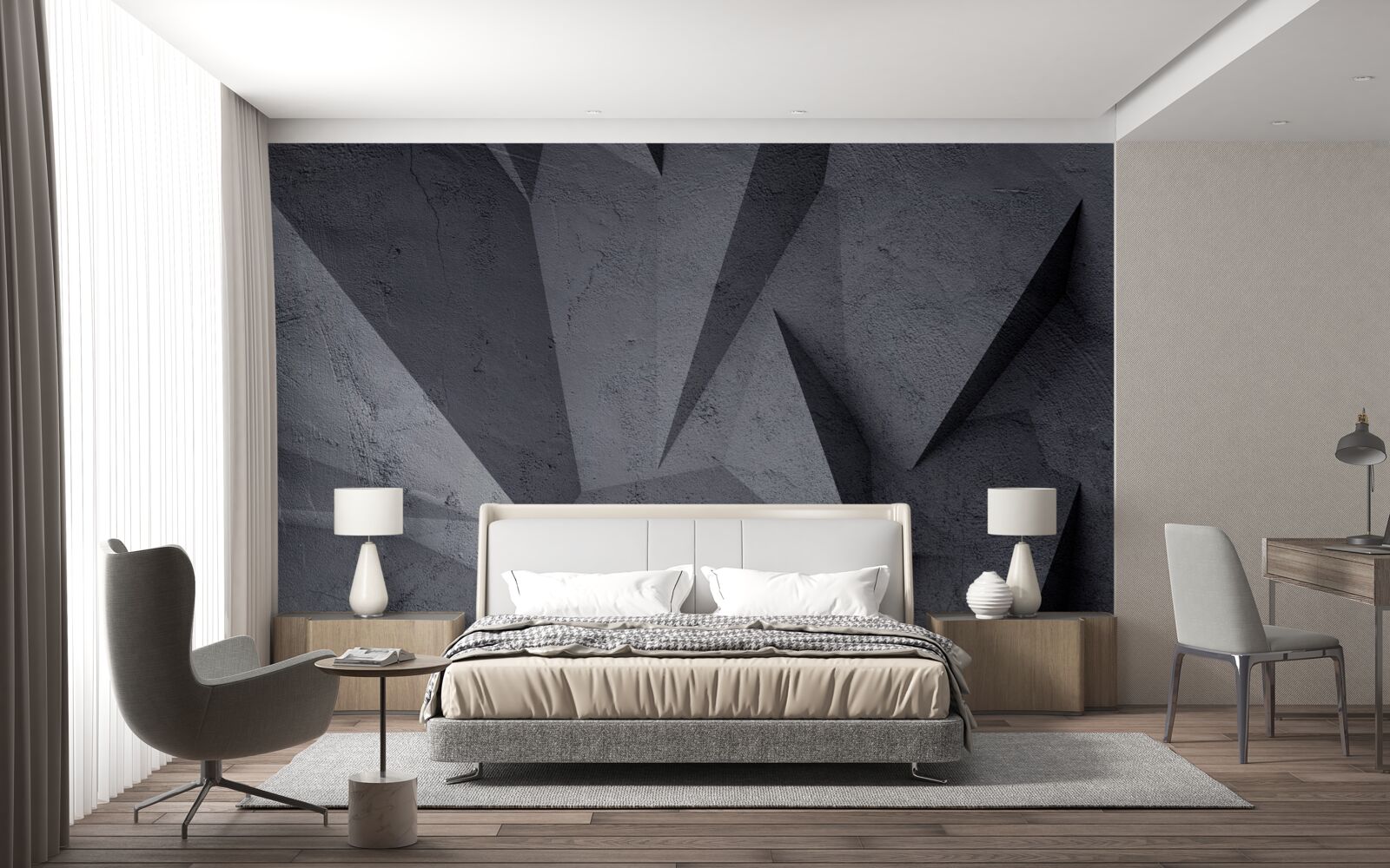 Fototapeta betonowe rzeźby w kamieniu