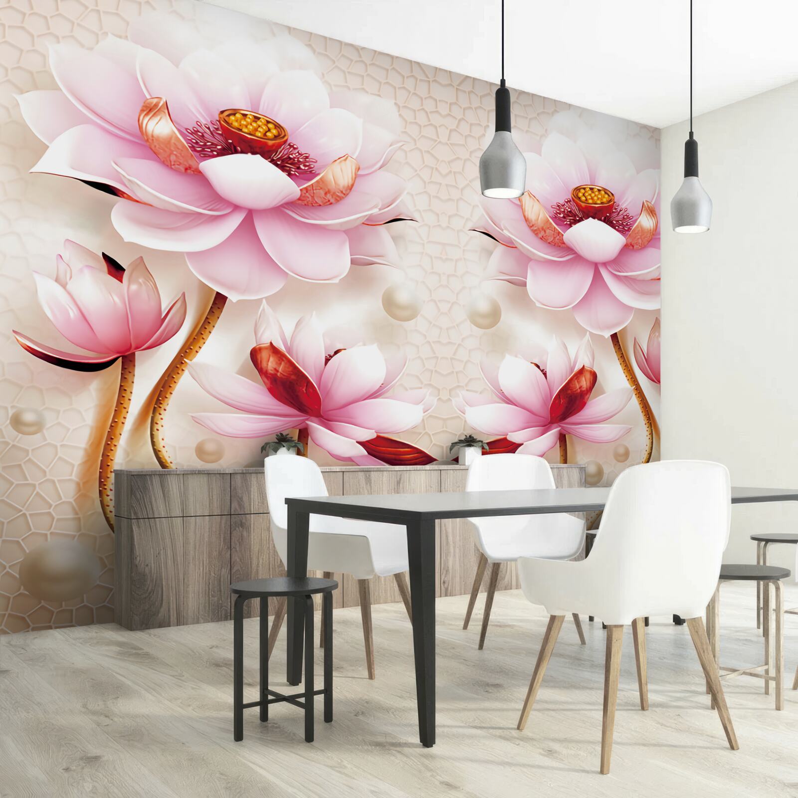 Fototapeta mieszkańcy morza i rzadkie rośliny