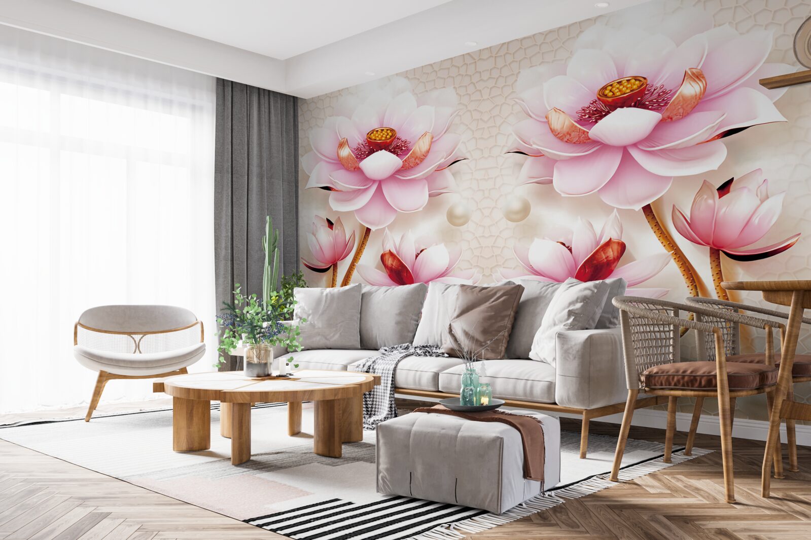 Fototapeta mieszkańcy morza i rzadkie rośliny