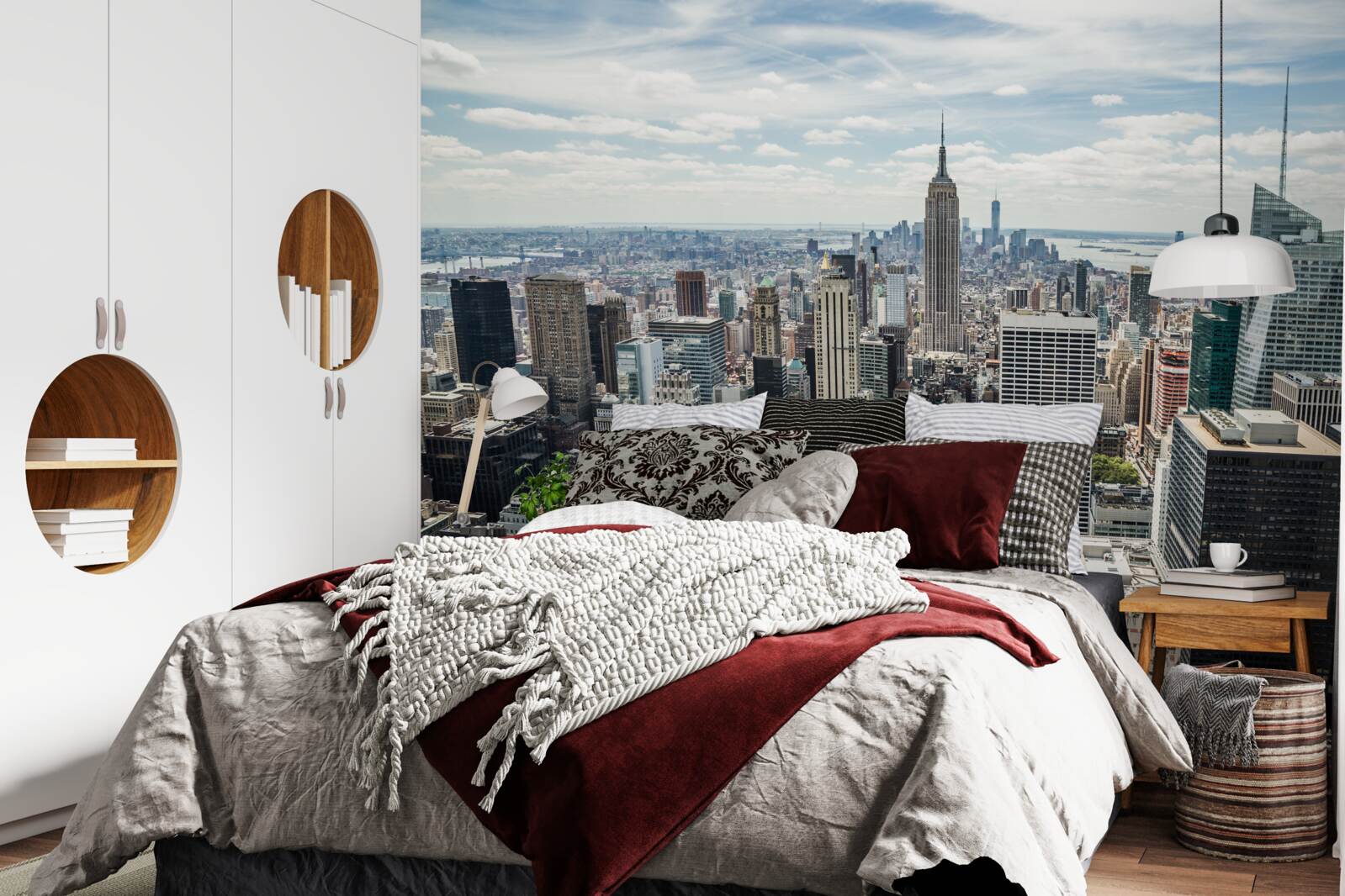 Fototapeta dzienny widok na panoramę miasta