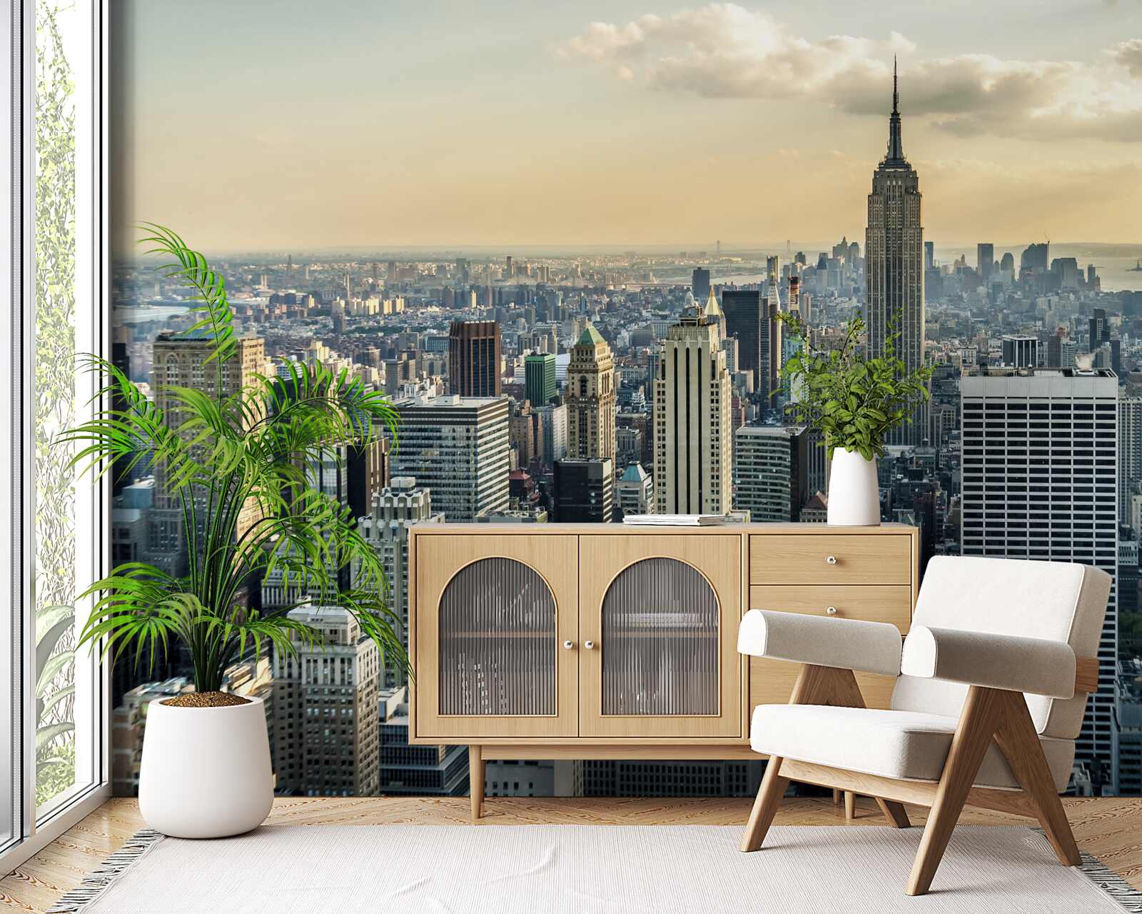 Fototapeta widok 360 stopni na nowy jork